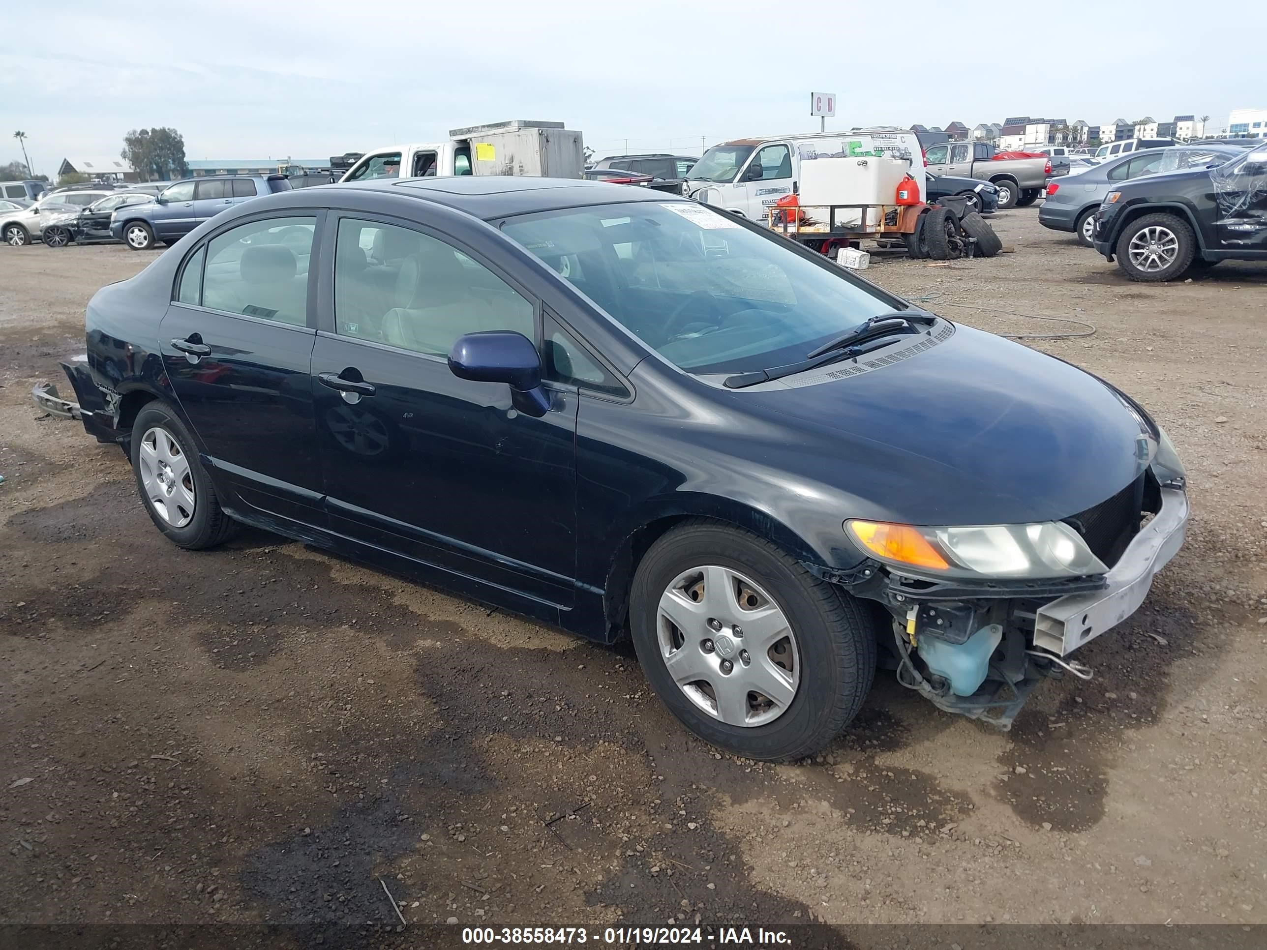 HONDA CIVIC 2007 1hgfa16847l130917