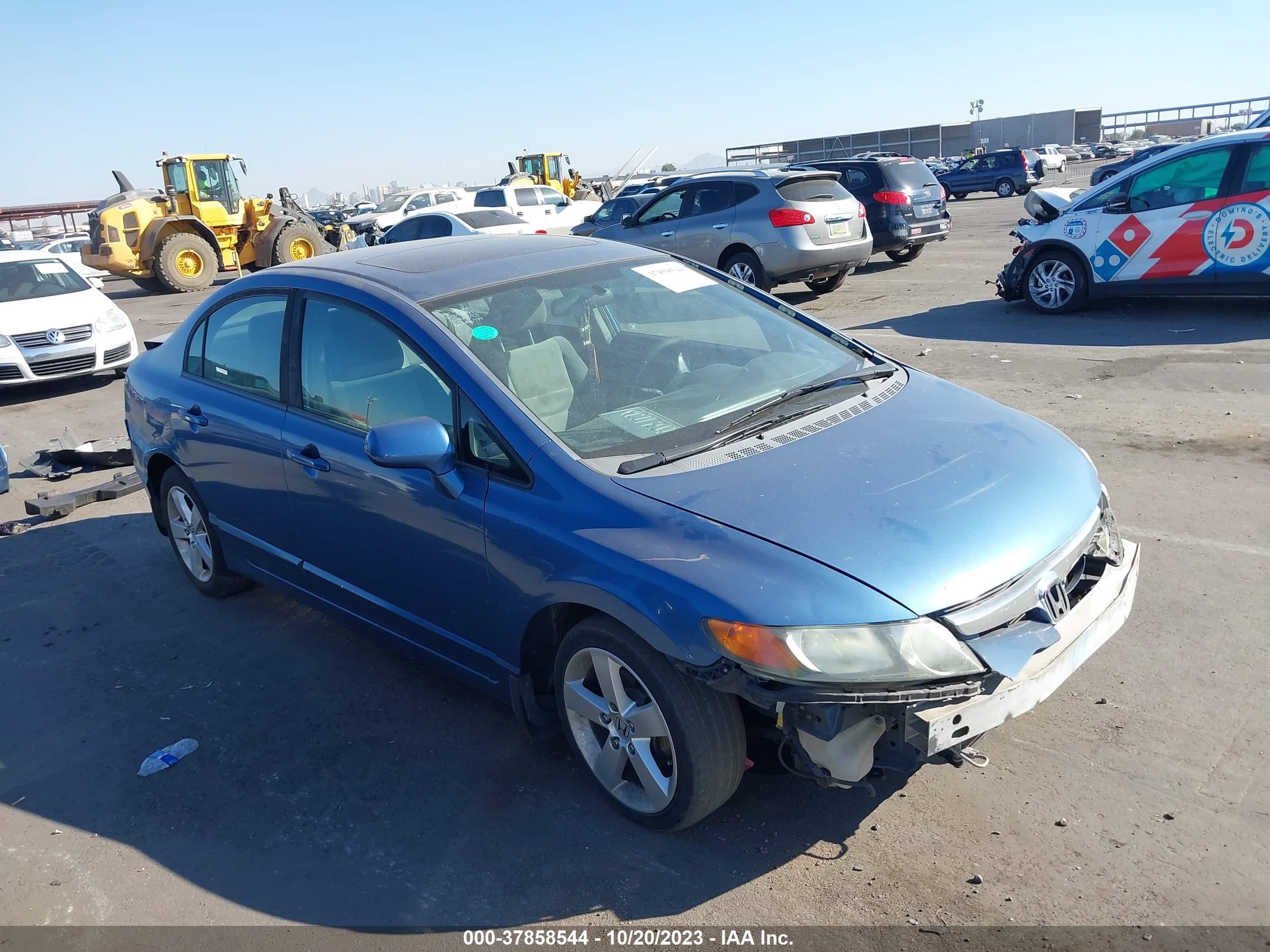 HONDA CIVIC 2008 1hgfa16848l023951