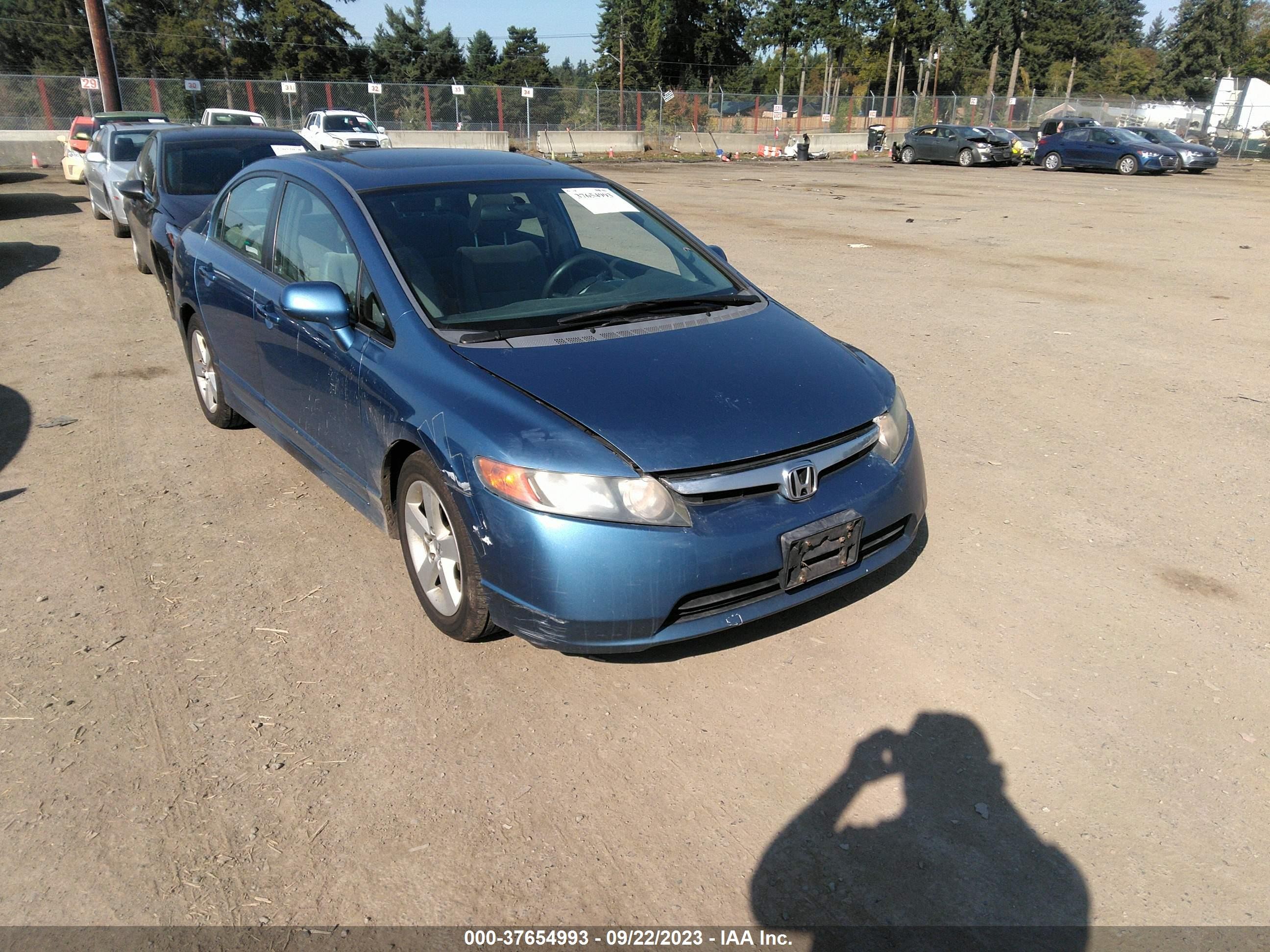 HONDA CIVIC 2008 1hgfa16848l032486