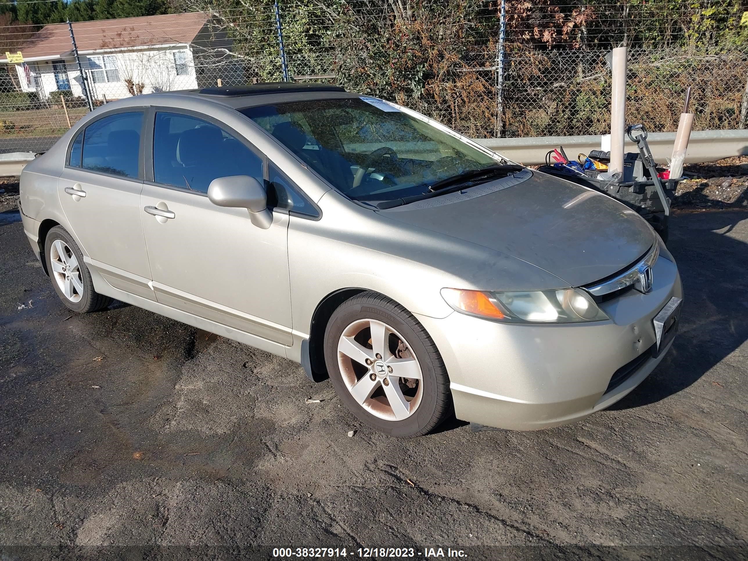 HONDA CIVIC 2008 1hgfa16848l083177