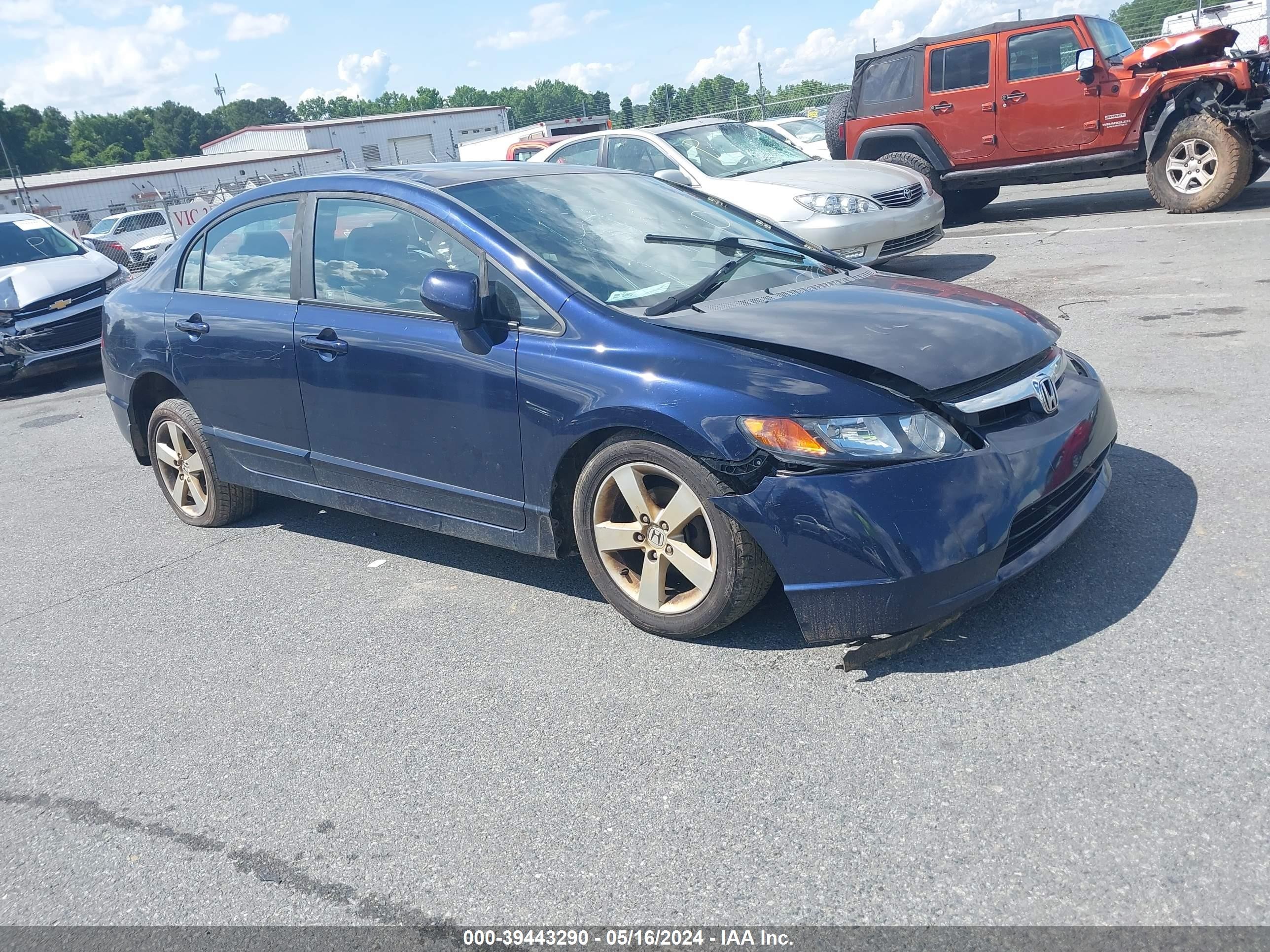 HONDA CIVIC 2008 1hgfa16848l104979