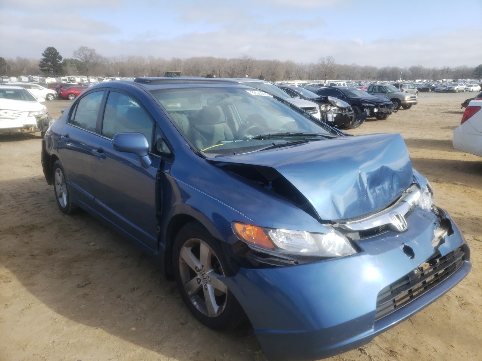 HONDA CIVIC EX 2007 1hgfa16857l009197