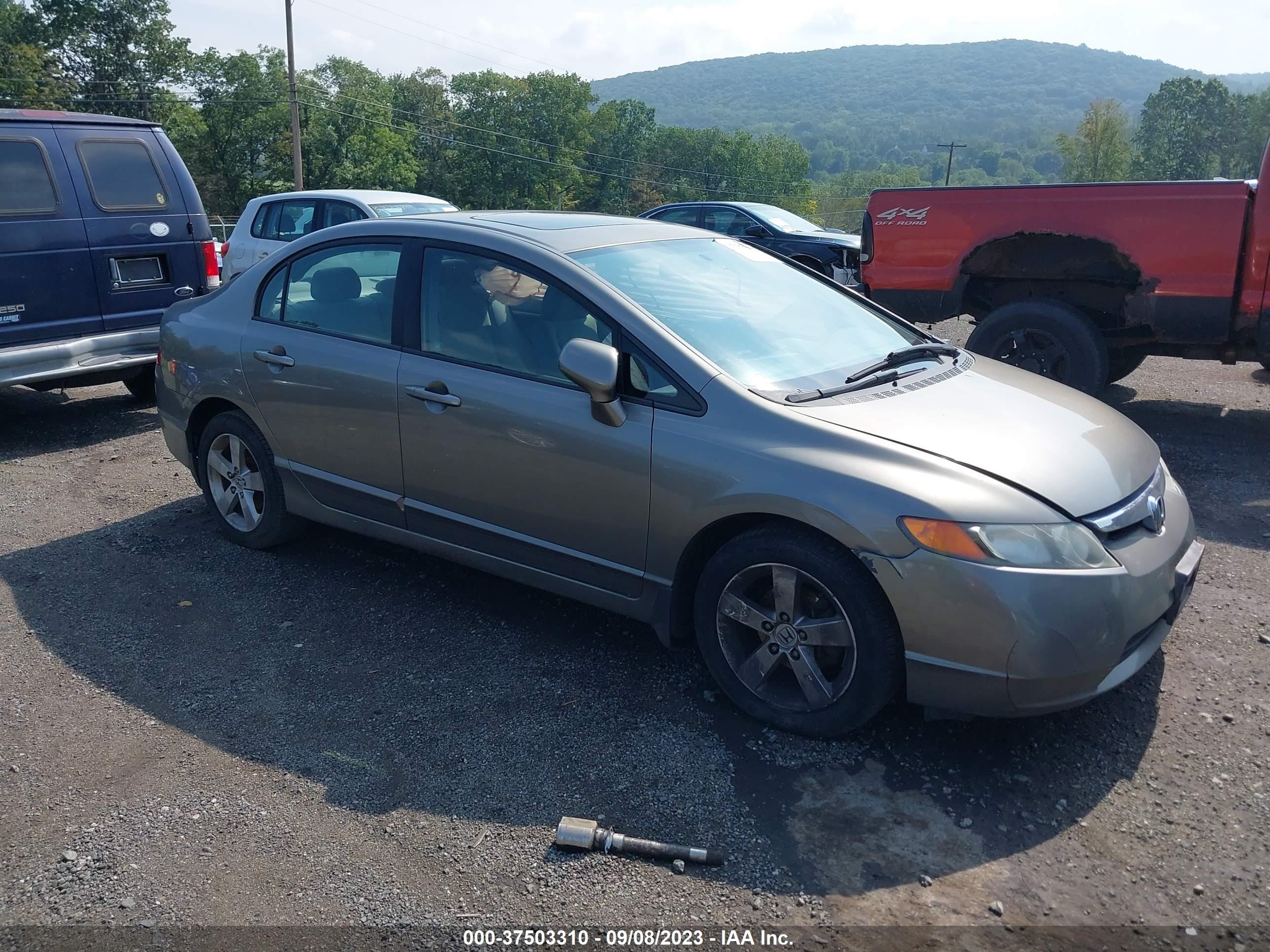 HONDA CIVIC 2007 1hgfa16857l074535