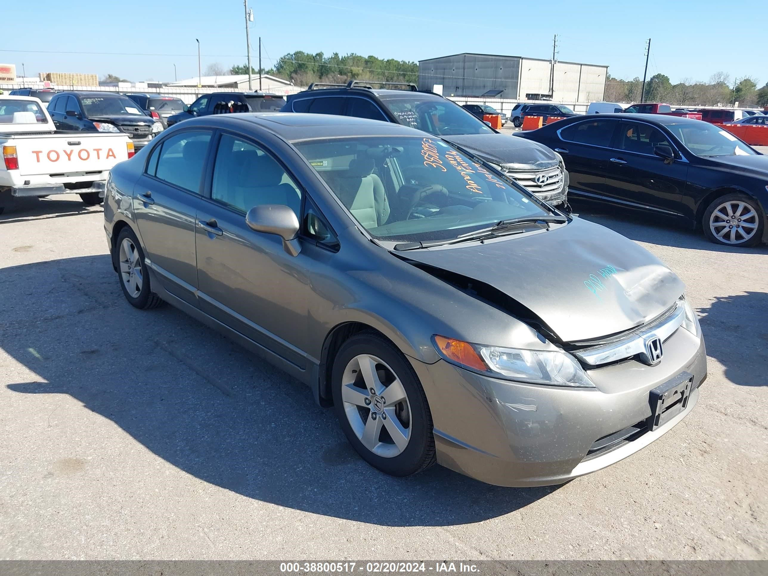 HONDA CIVIC 2007 1hgfa16857l100681