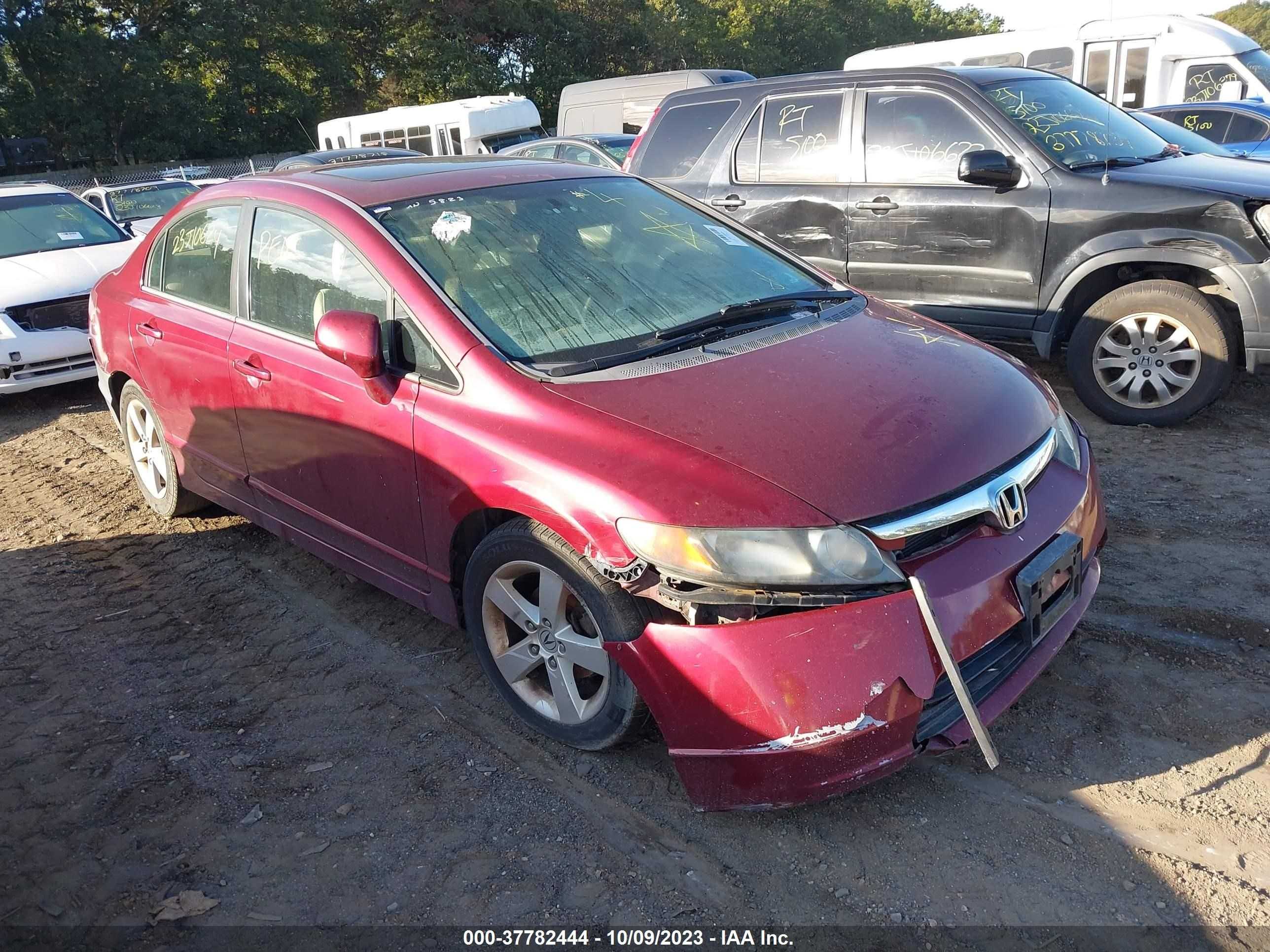 HONDA CIVIC 2007 1hgfa16857l117576