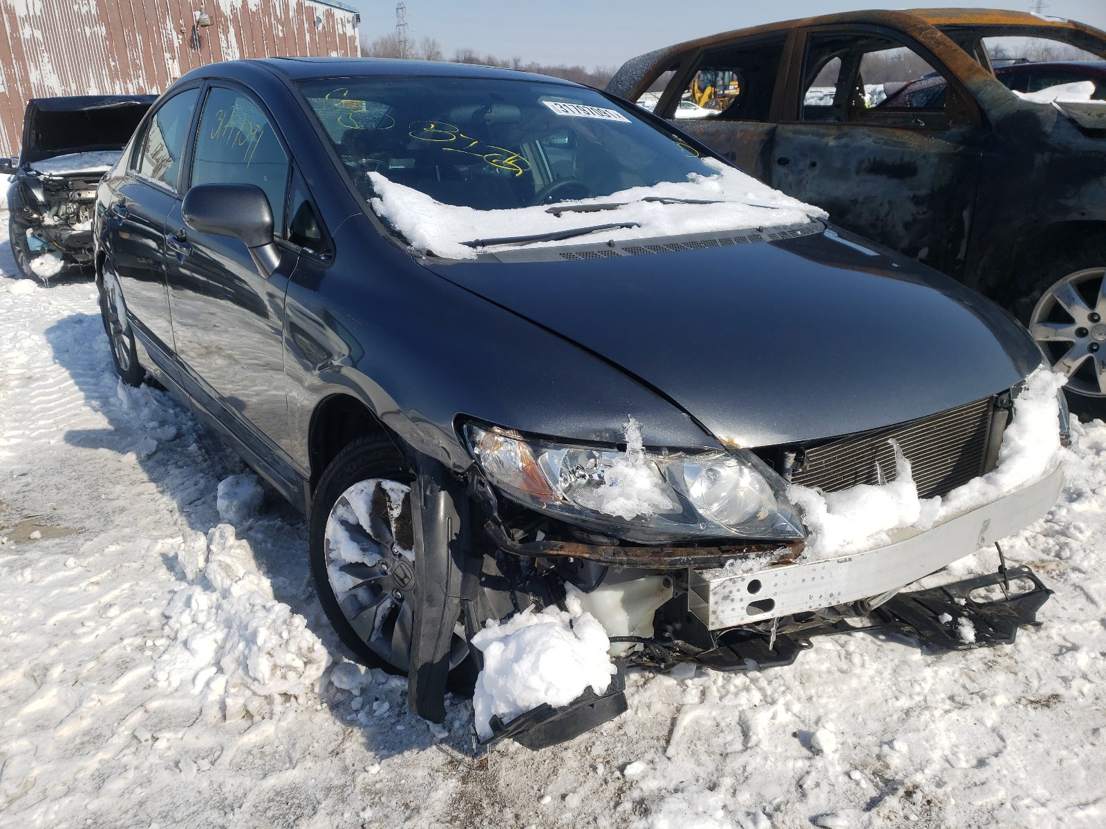 HONDA CIVIC EX 2009 1hgfa16859l006495