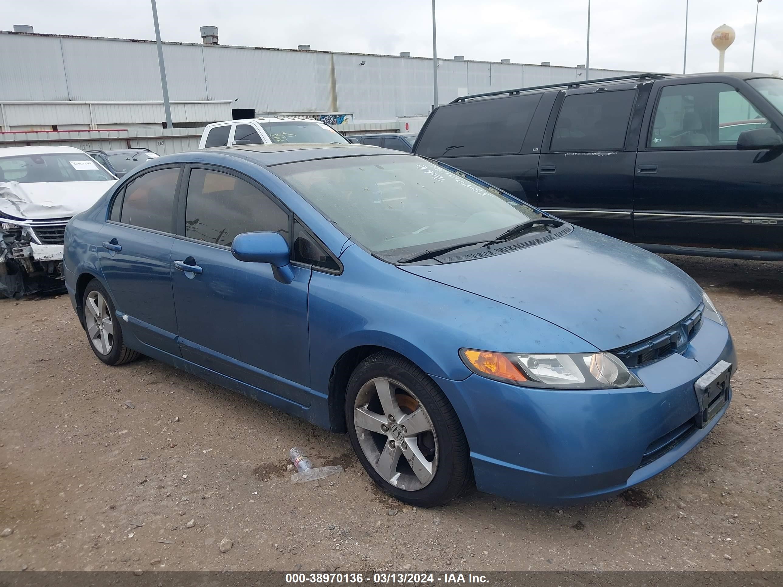 HONDA CIVIC 2007 1hgfa16867l014036