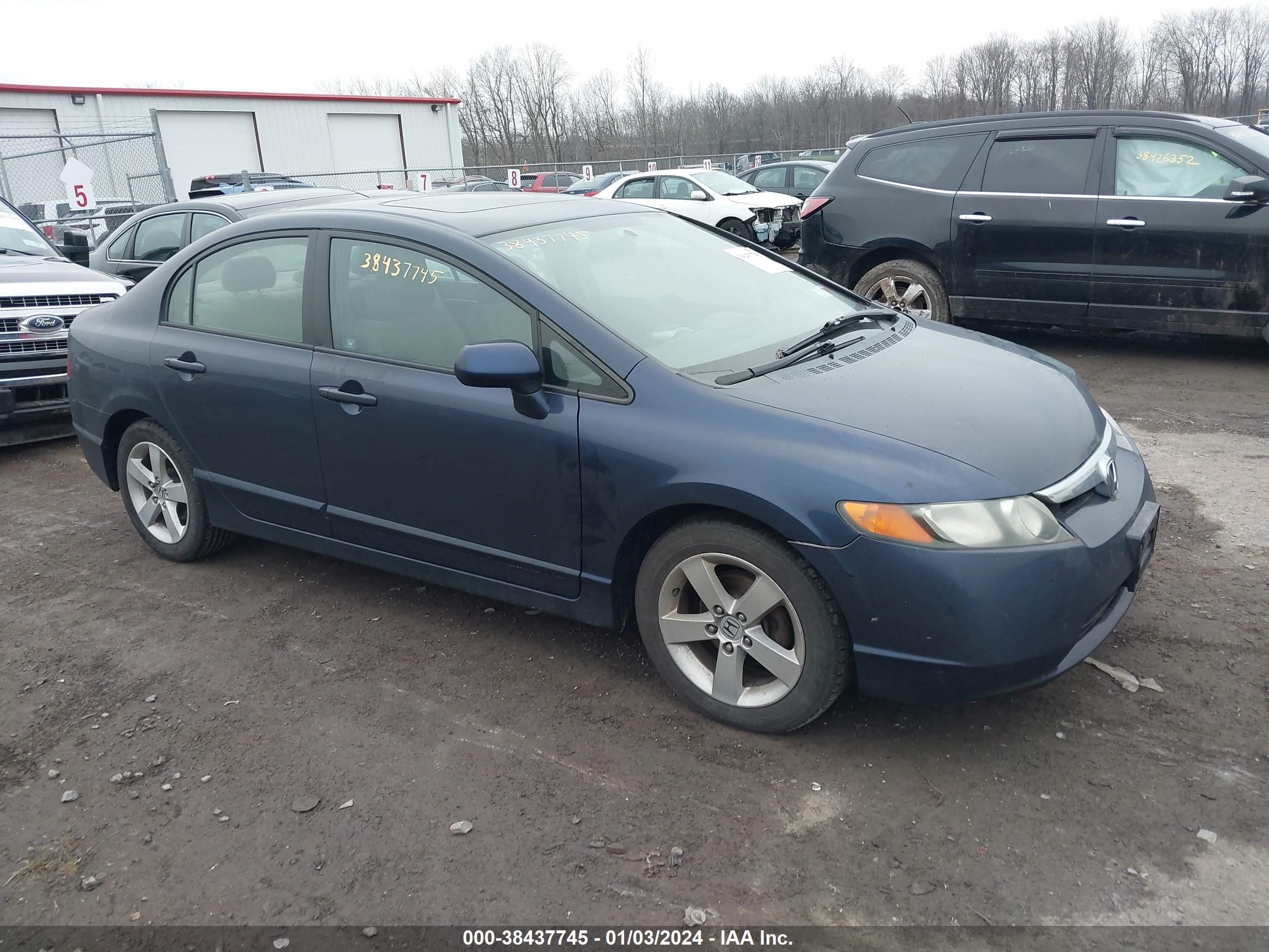 HONDA CIVIC 2007 1hgfa16867l045089