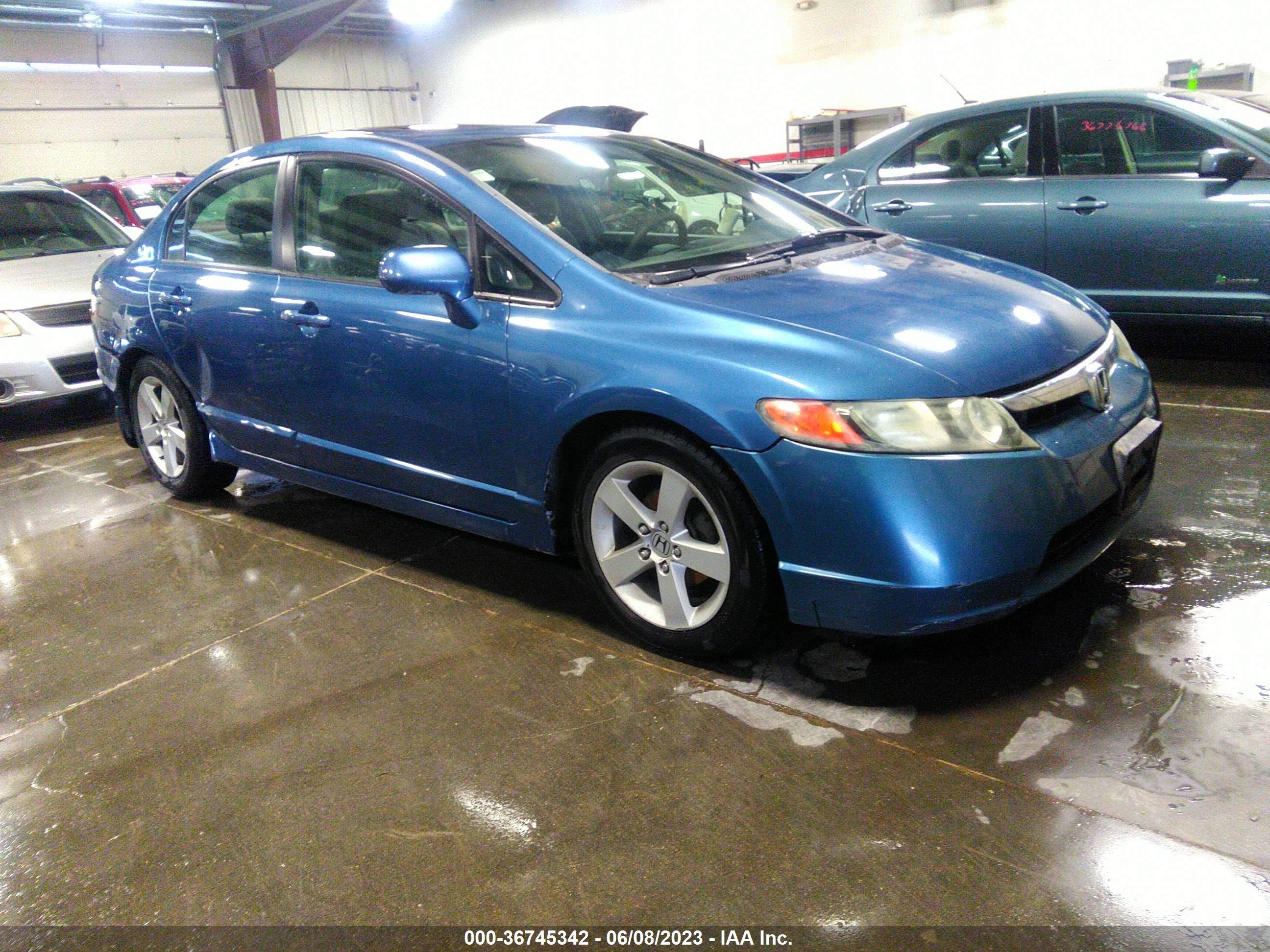 HONDA CIVIC 2007 1hgfa16867l089691