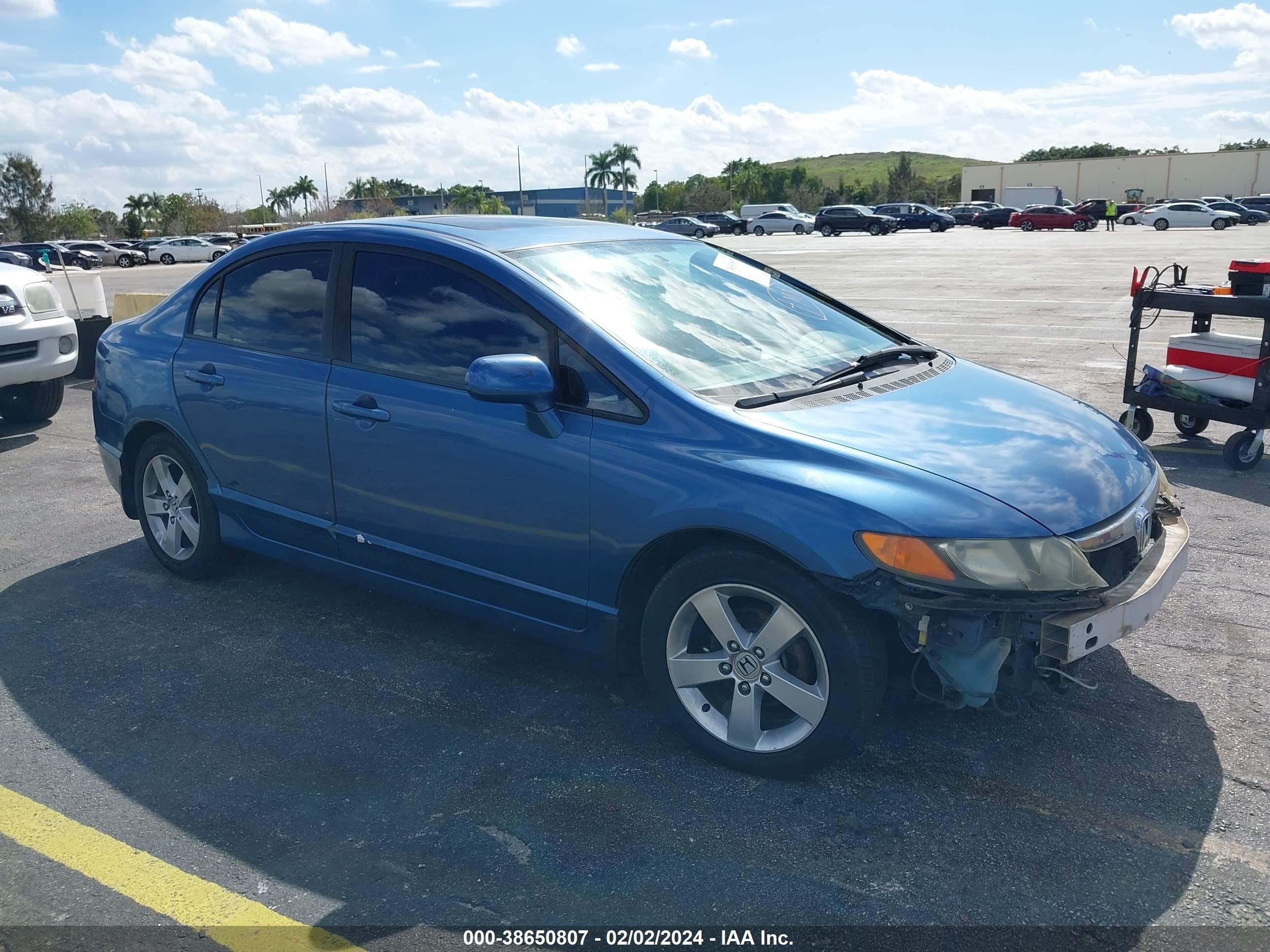 HONDA CIVIC 2007 1hgfa16867l104965