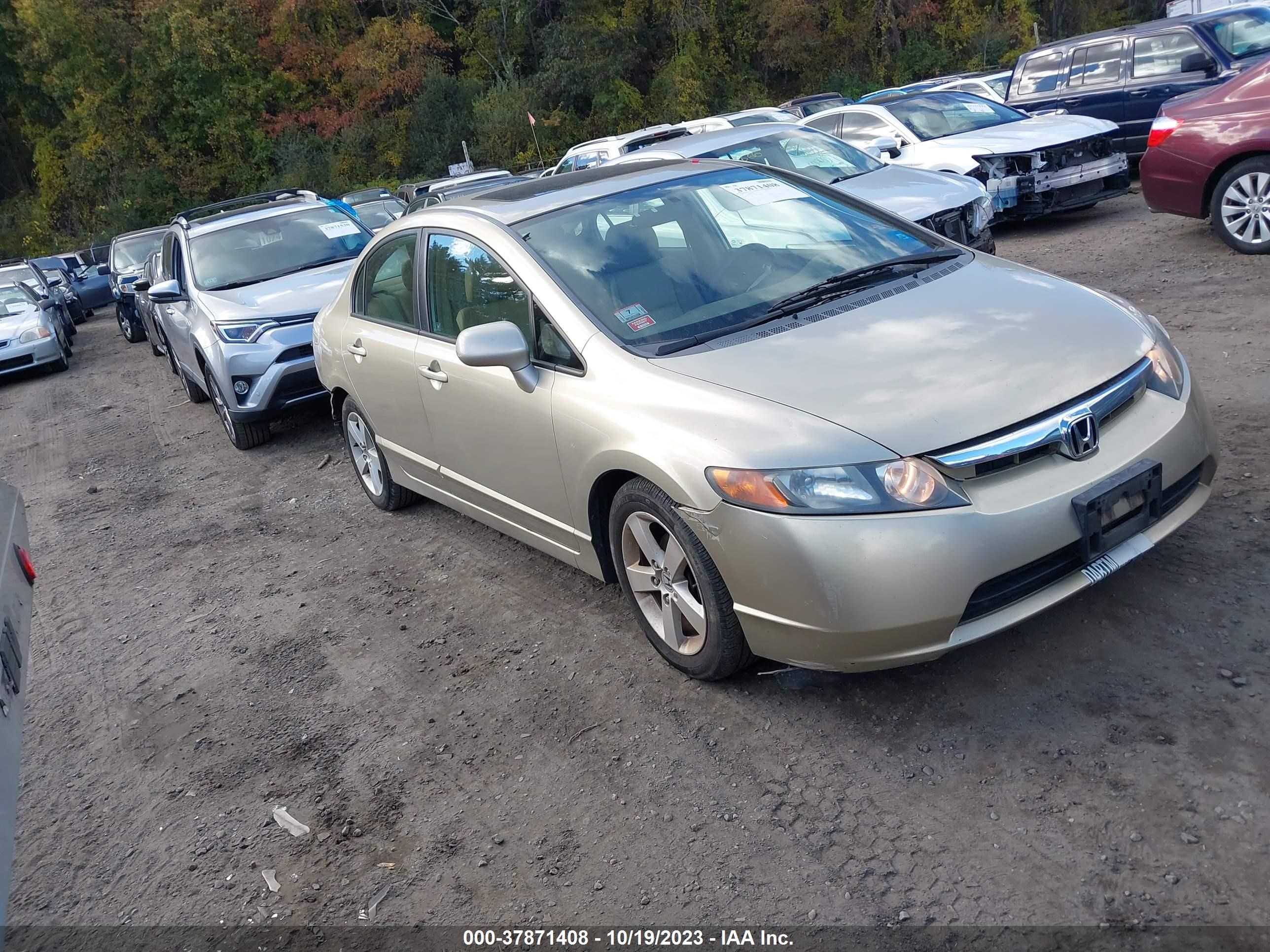 HONDA CIVIC 2007 1hgfa16877l036921