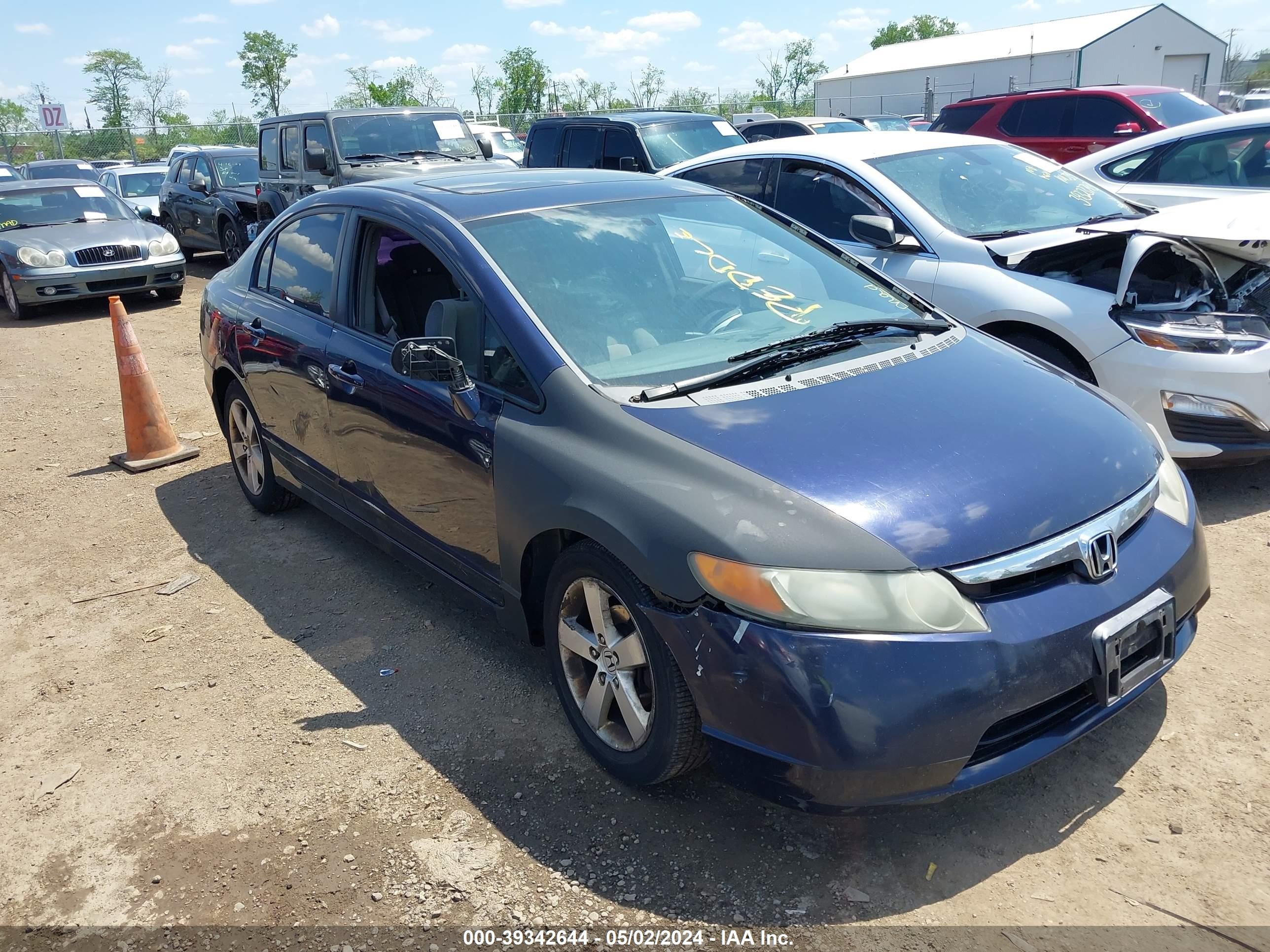 HONDA CIVIC 2007 1hgfa16877l106482