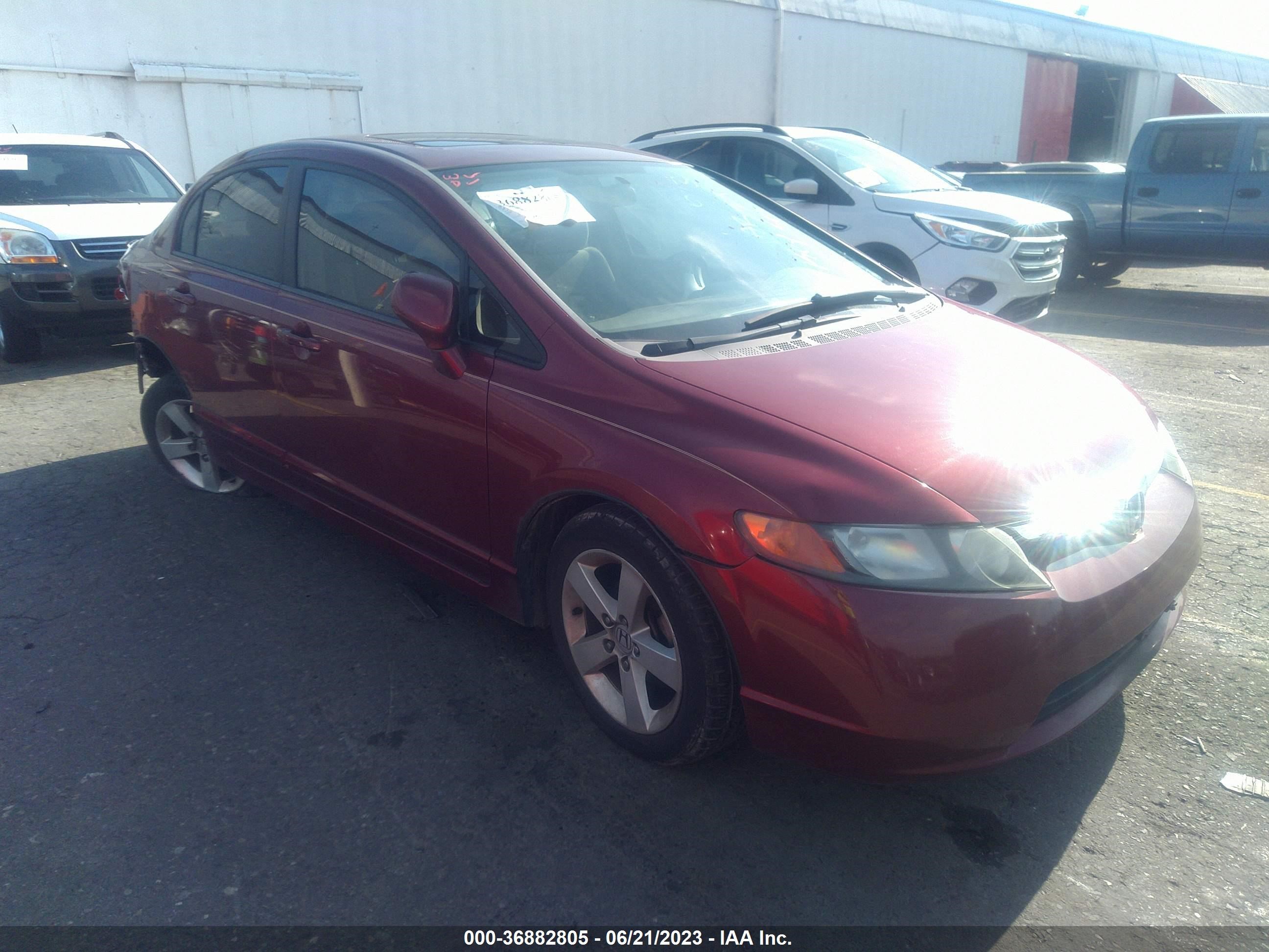 HONDA CIVIC 2007 1hgfa16877l119880