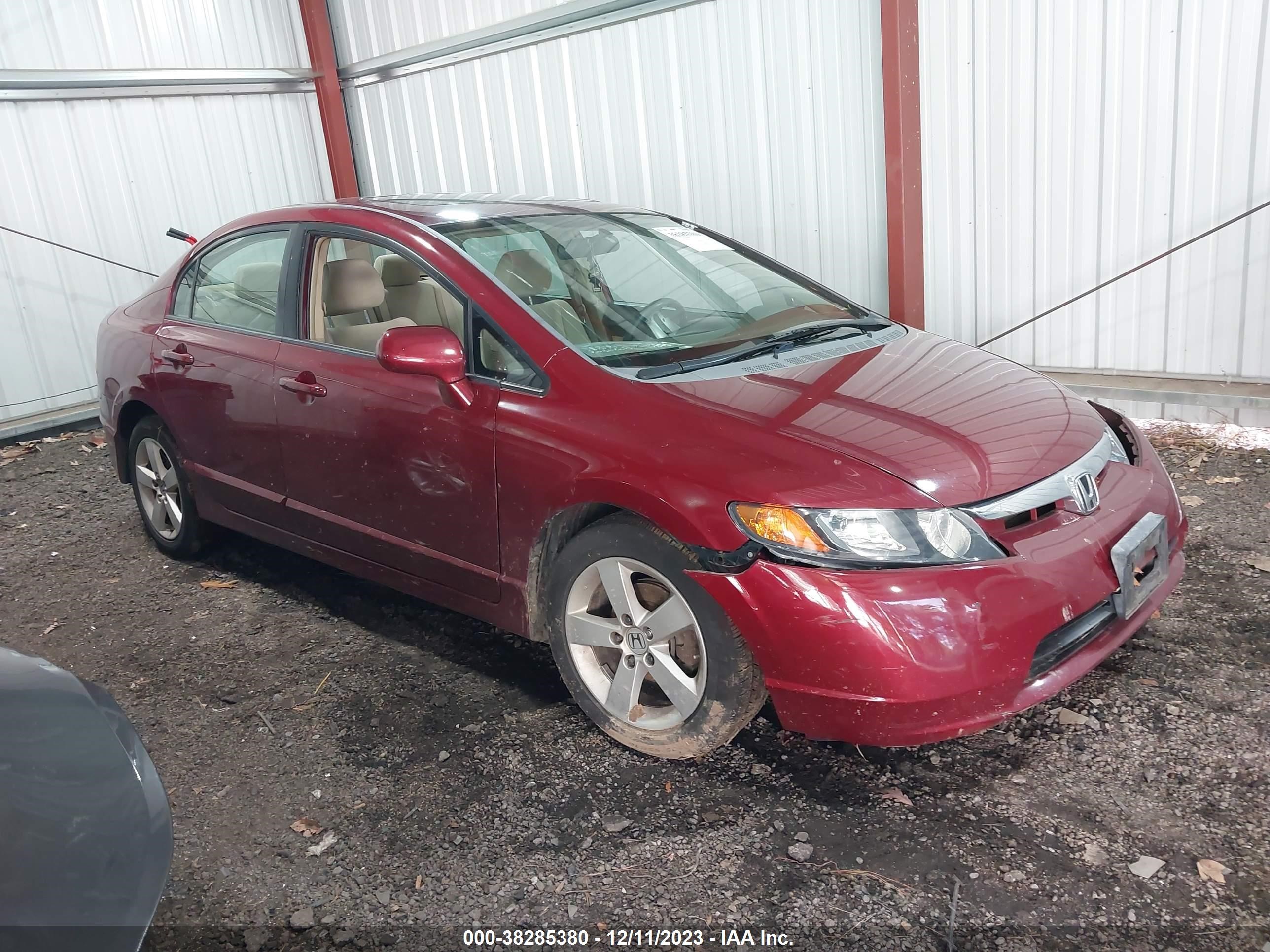 HONDA CIVIC 2008 1hgfa16878l095999