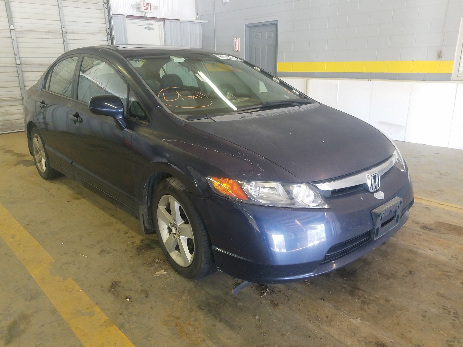 HONDA CIVIC EX 2007 1hgfa16887l036605