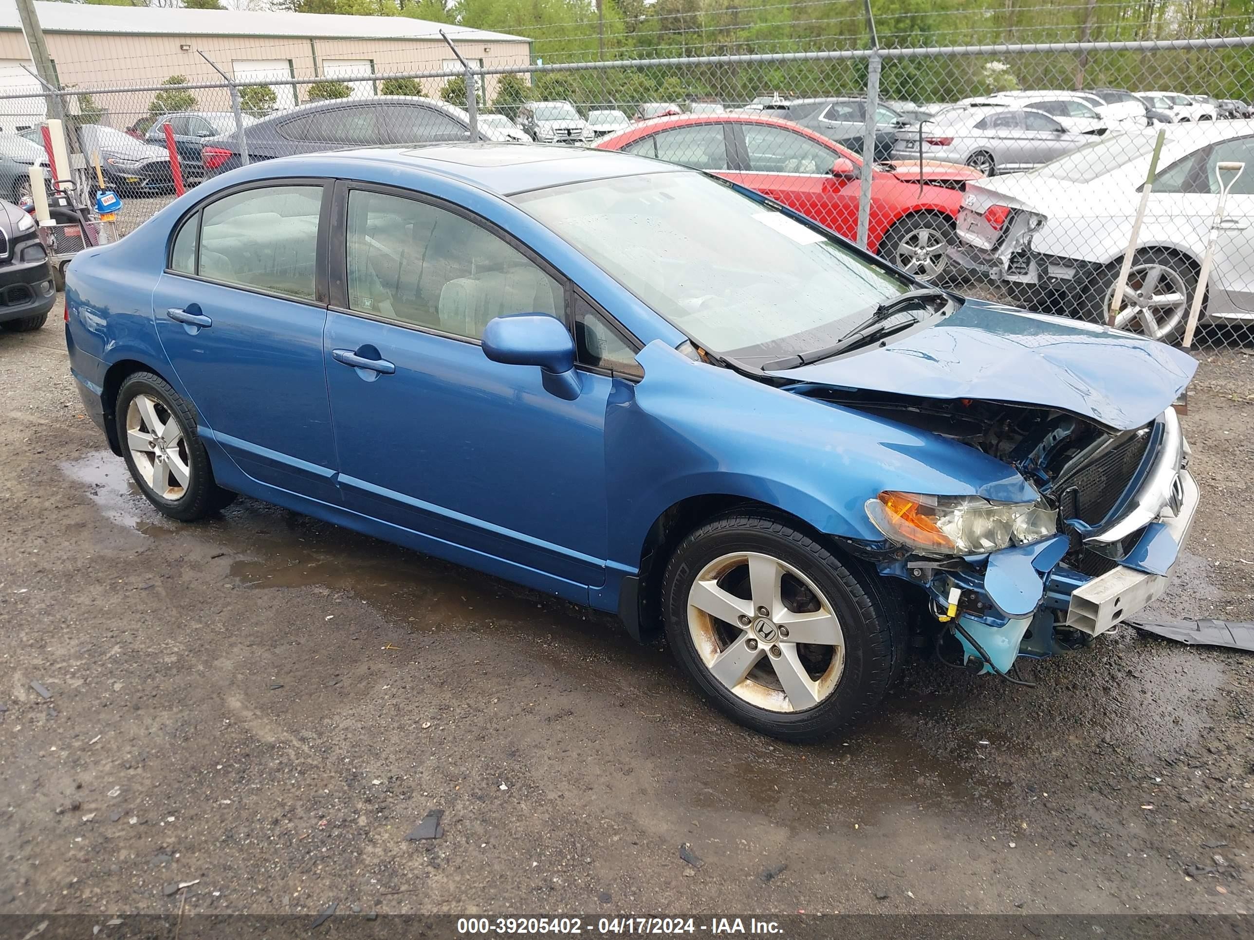 HONDA CIVIC 2007 1hgfa16897l022891