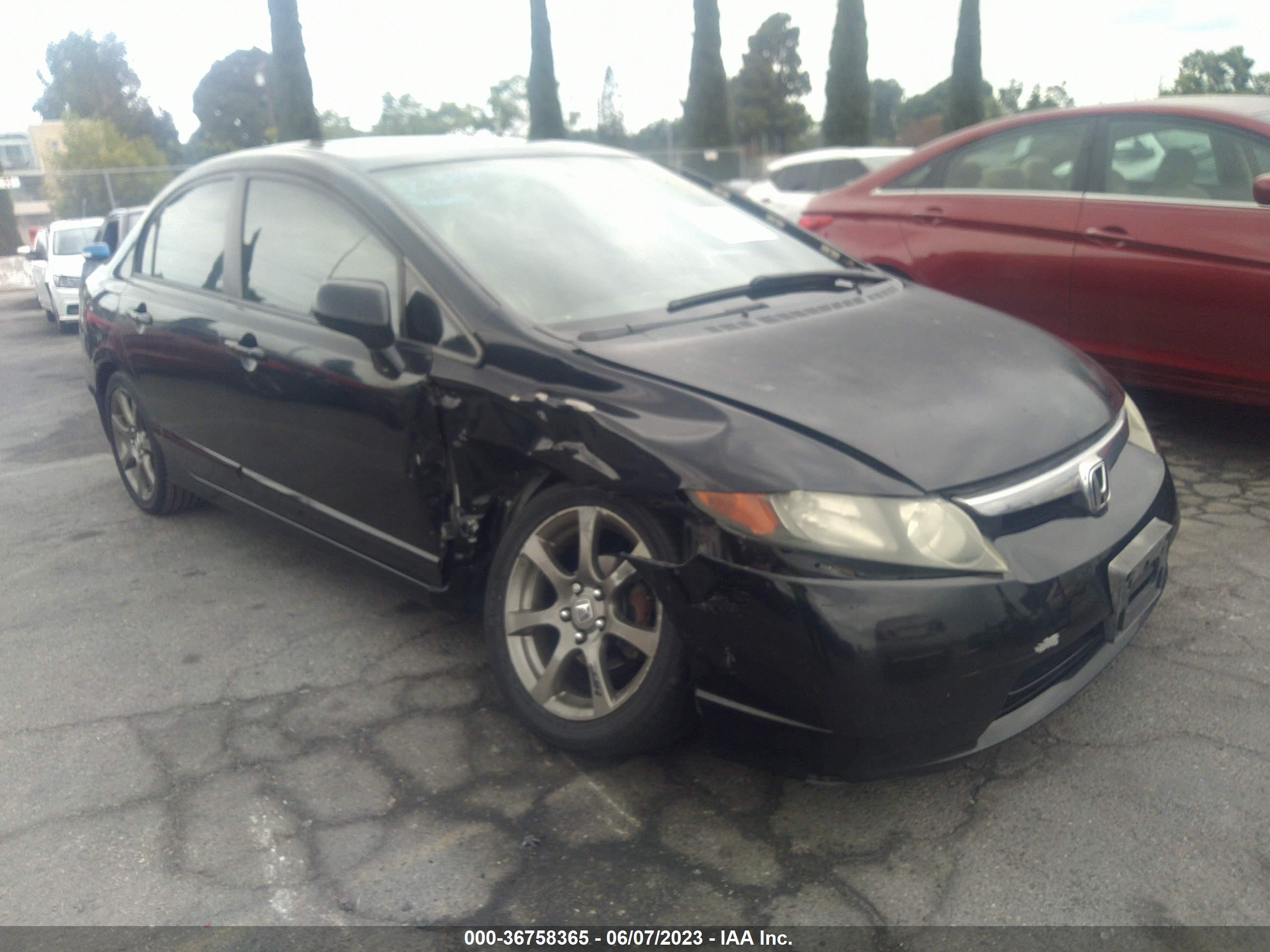 HONDA CIVIC 2007 1hgfa16897l061691