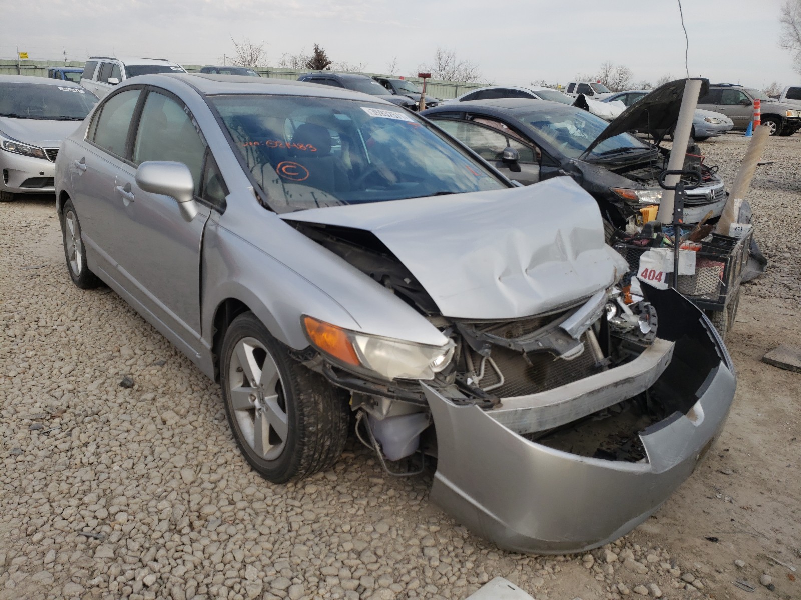 HONDA CIVIC EX 2008 1hgfa16898l021483