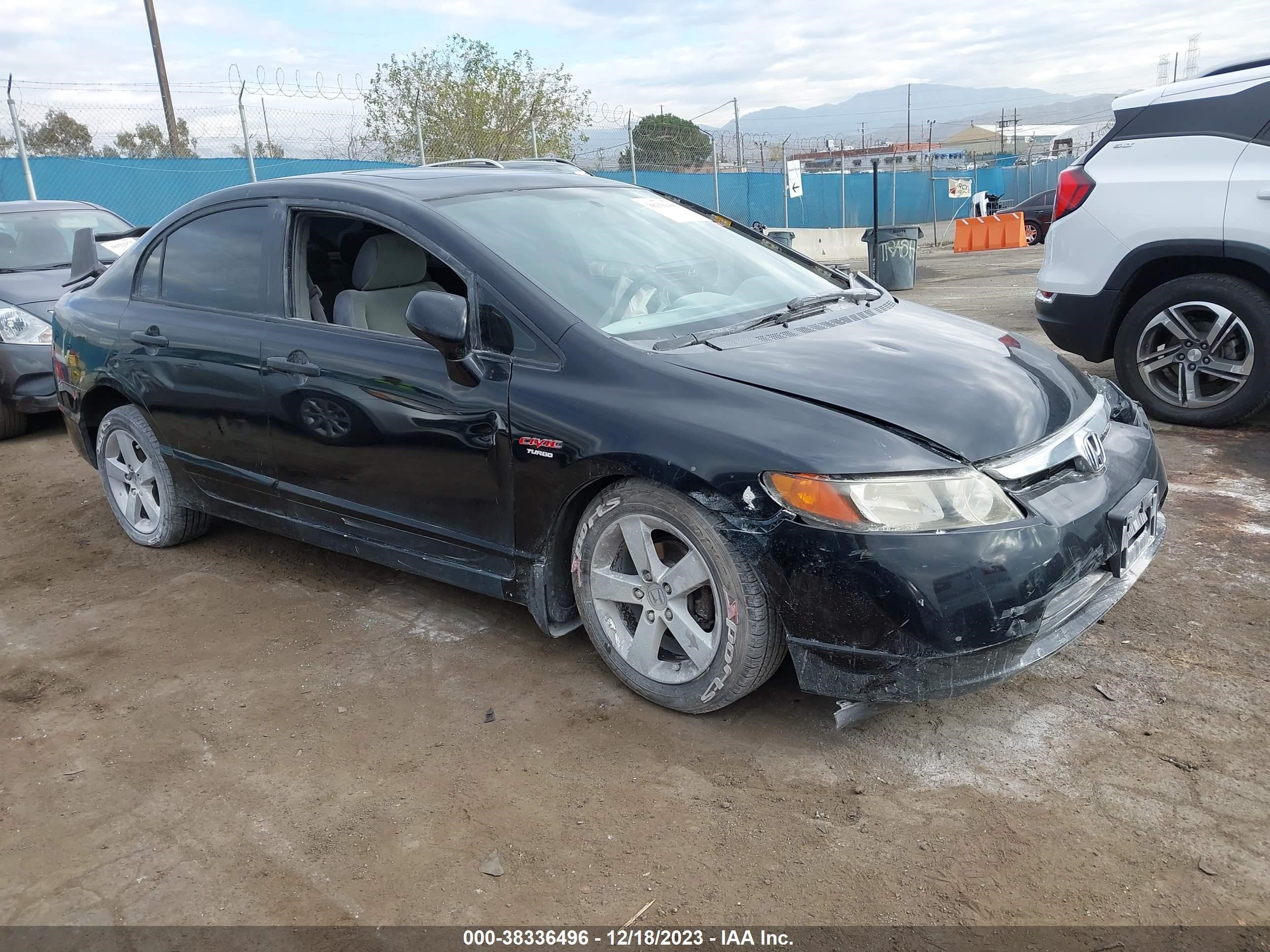 HONDA CIVIC 2008 1hgfa16898l057920