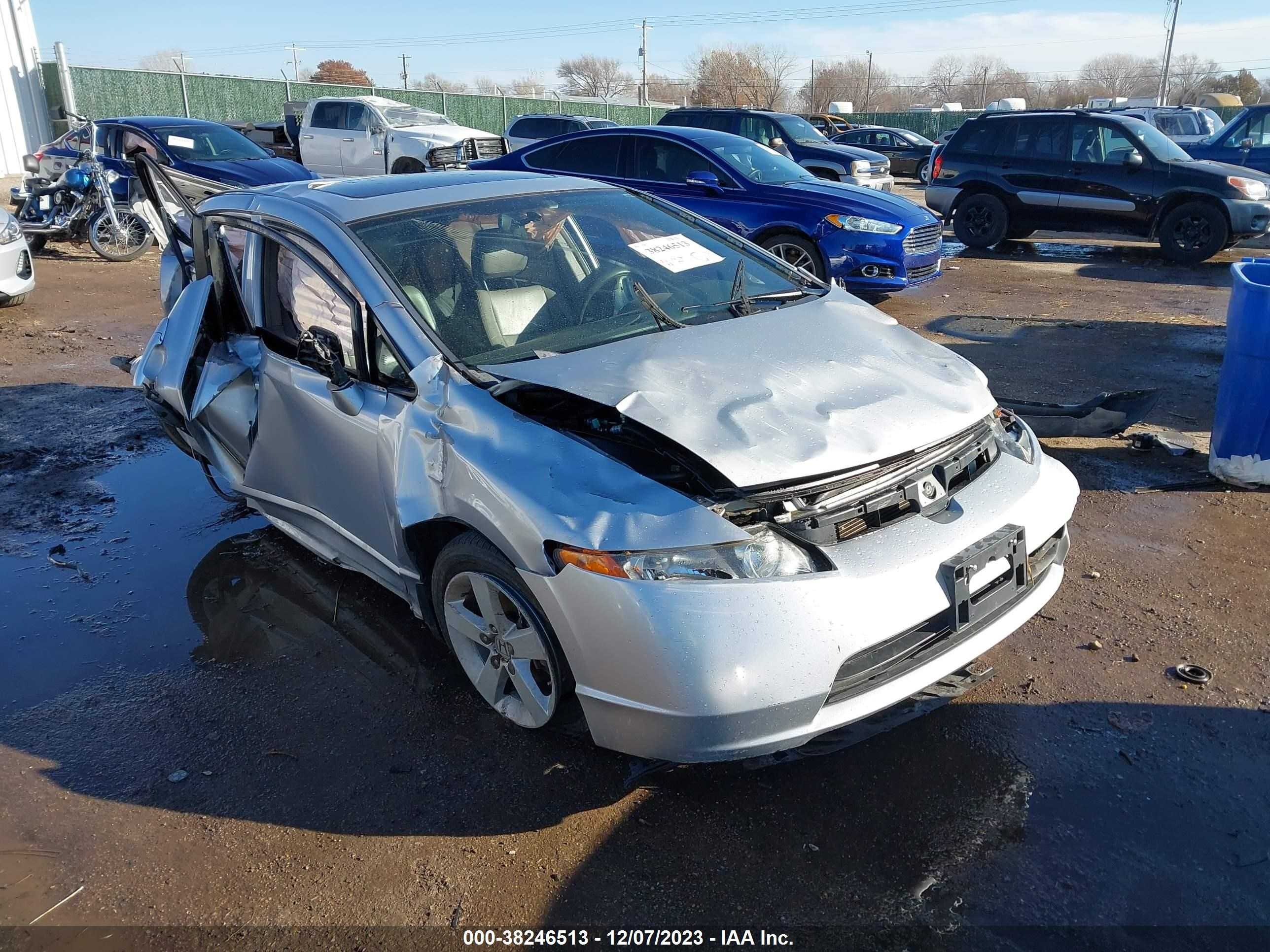 HONDA CIVIC 2008 1hgfa16898l101737