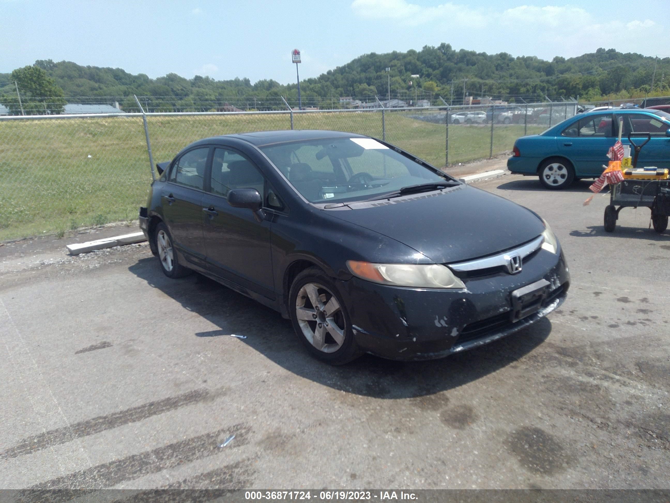 HONDA CIVIC 2007 1hgfa168x7l065622