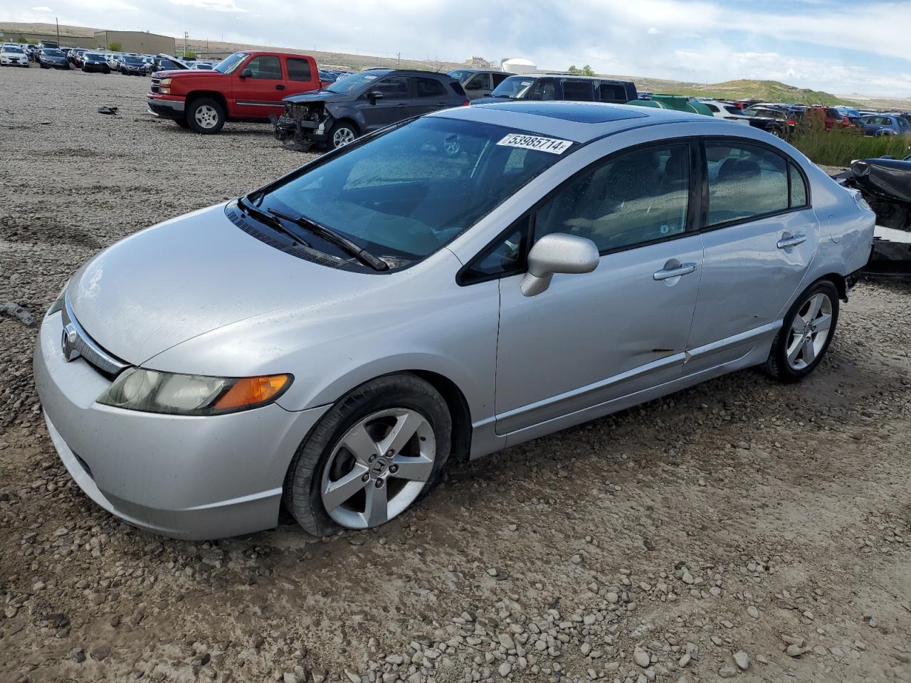 HONDA CIVIC 2007 1hgfa168x7l074045