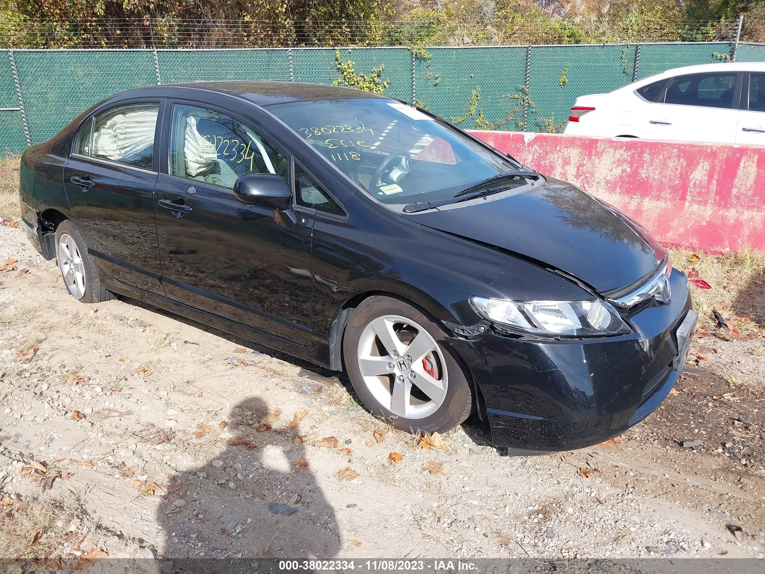 HONDA CIVIC 2007 1hgfa168x7l095641