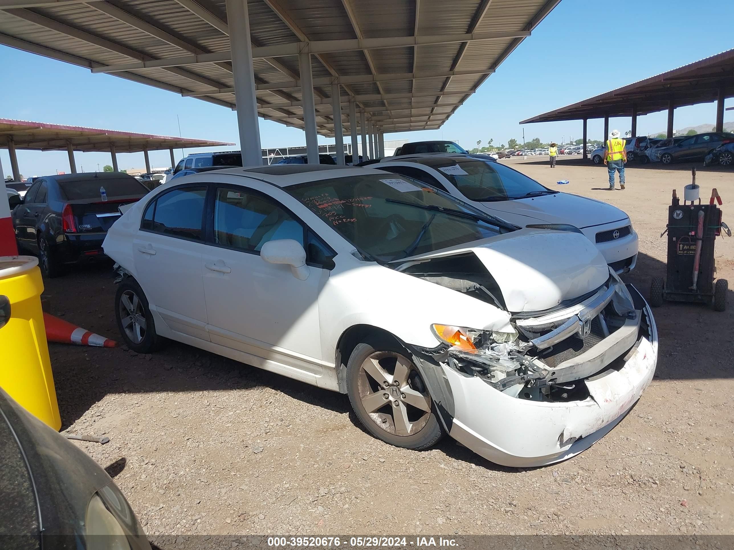 HONDA CIVIC 2007 1hgfa168x7l118481