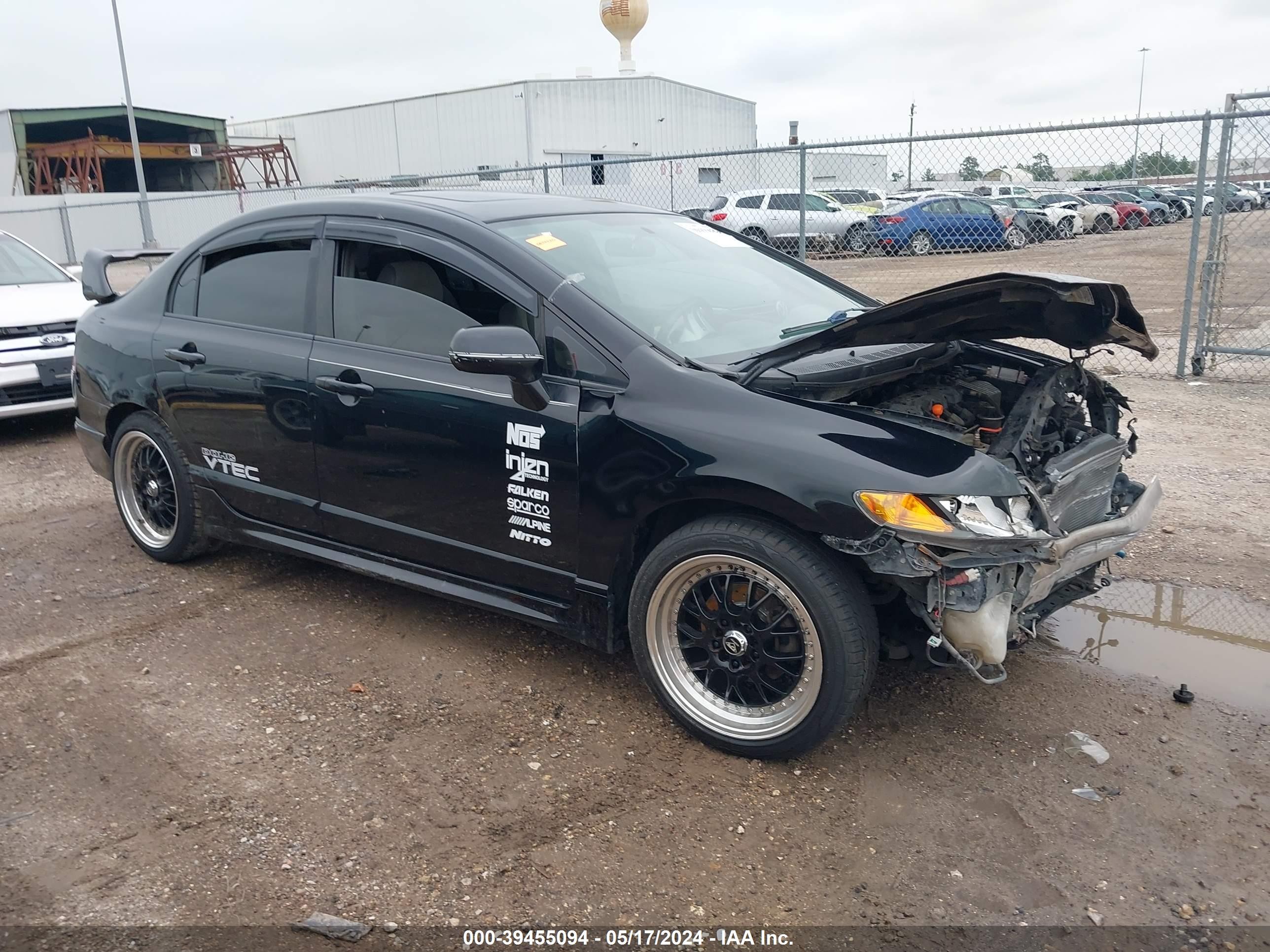 HONDA CIVIC 2008 1hgfa168x8l079585