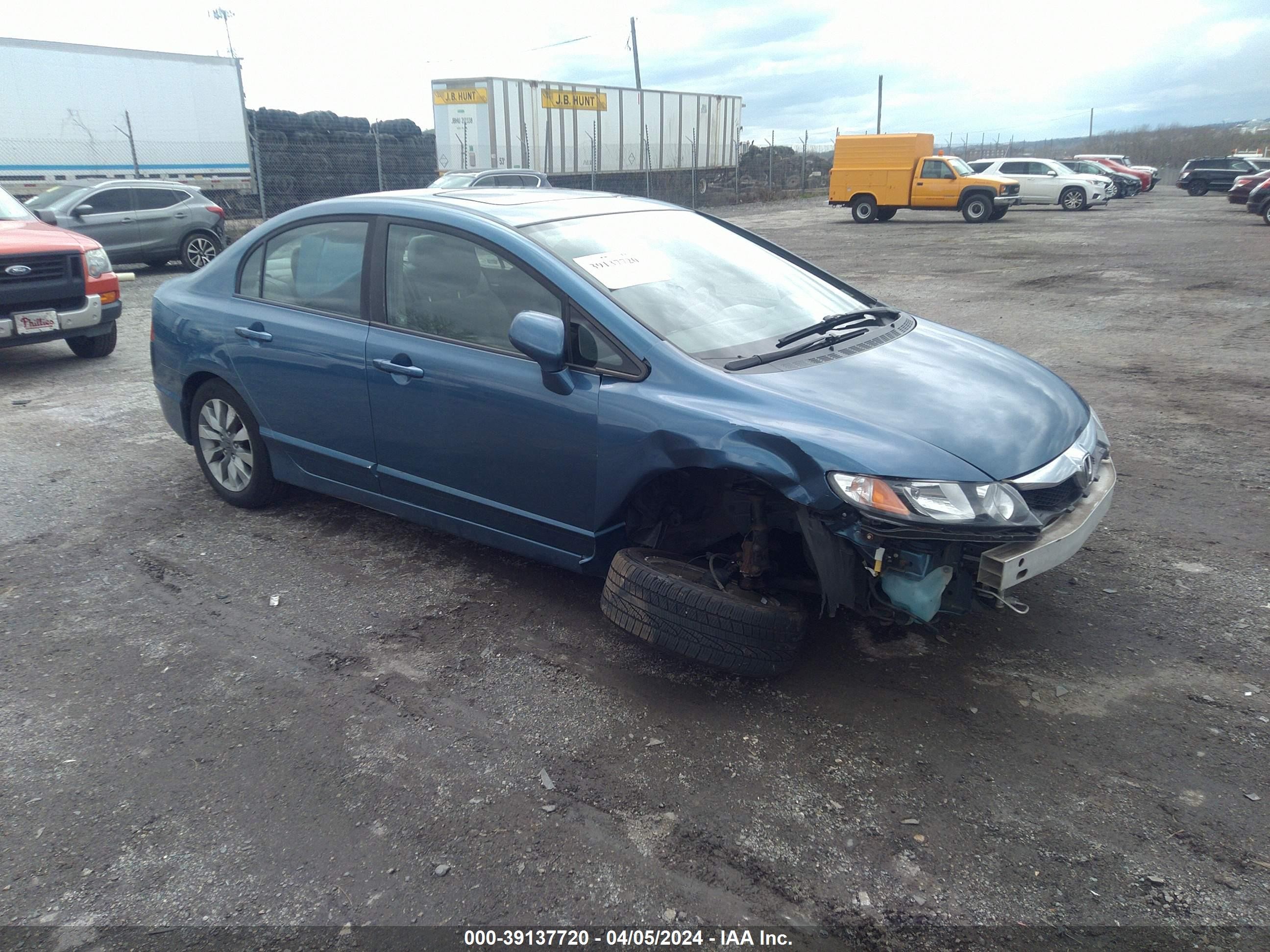 HONDA CIVIC 2009 1hgfa168x9l009392