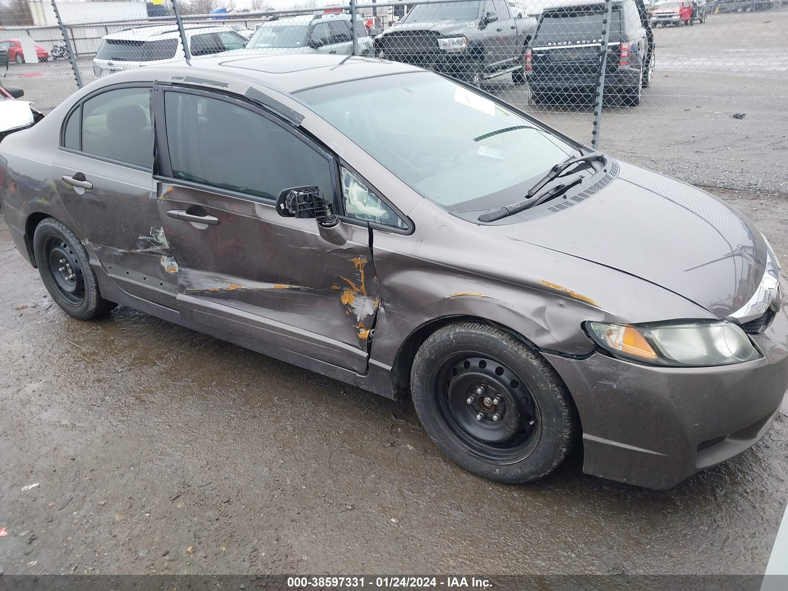 HONDA CIVIC 2009 1hgfa16909l020880