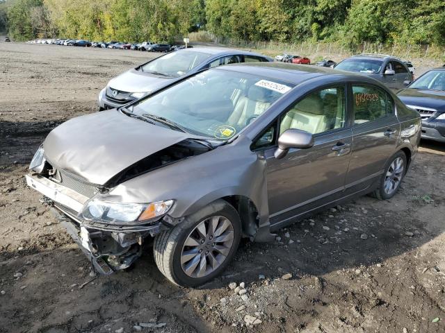 HONDA CIVIC EXL 2009 1hgfa16959l004934