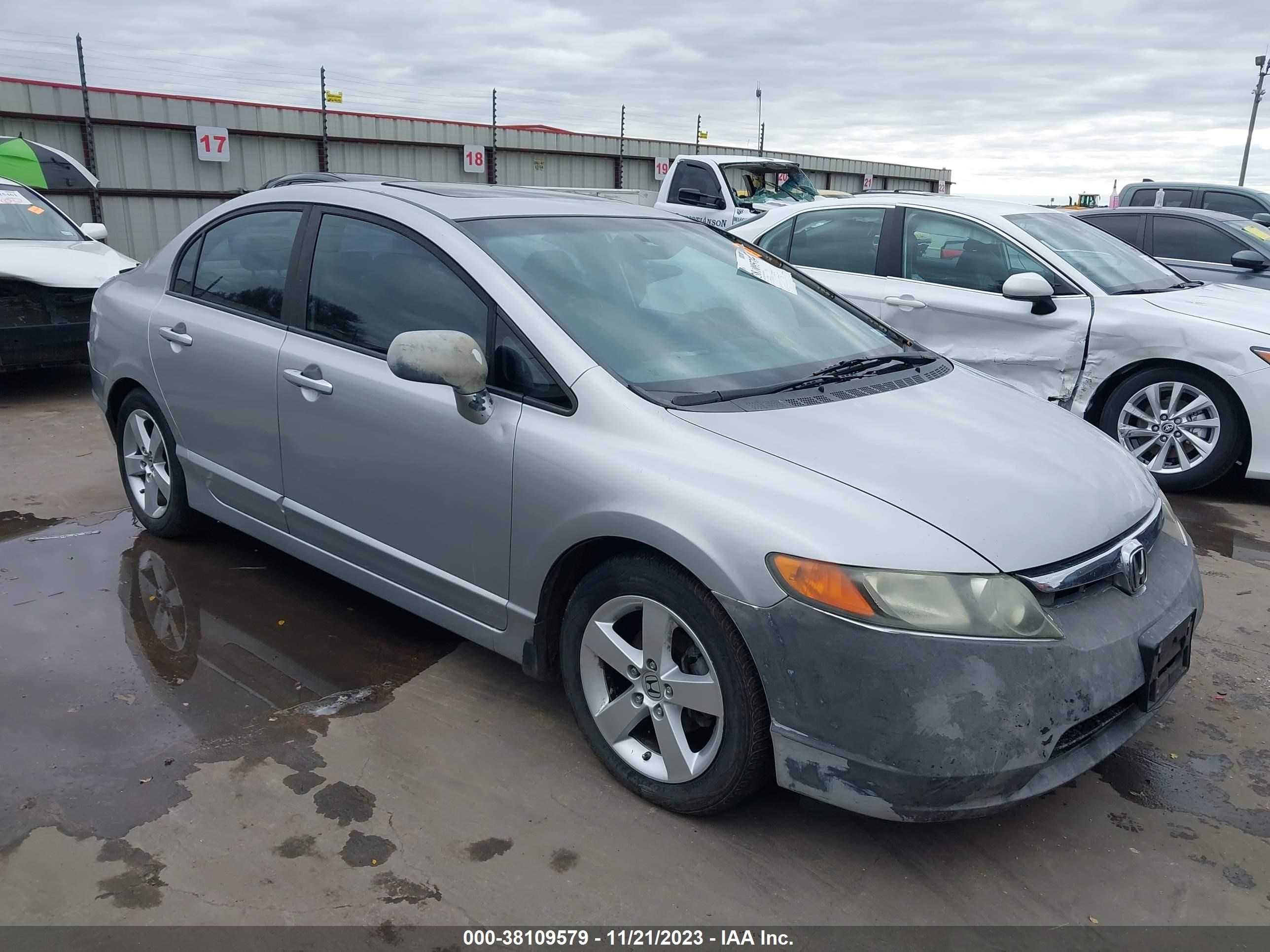 HONDA CIVIC 2008 1hgfa16998l060745