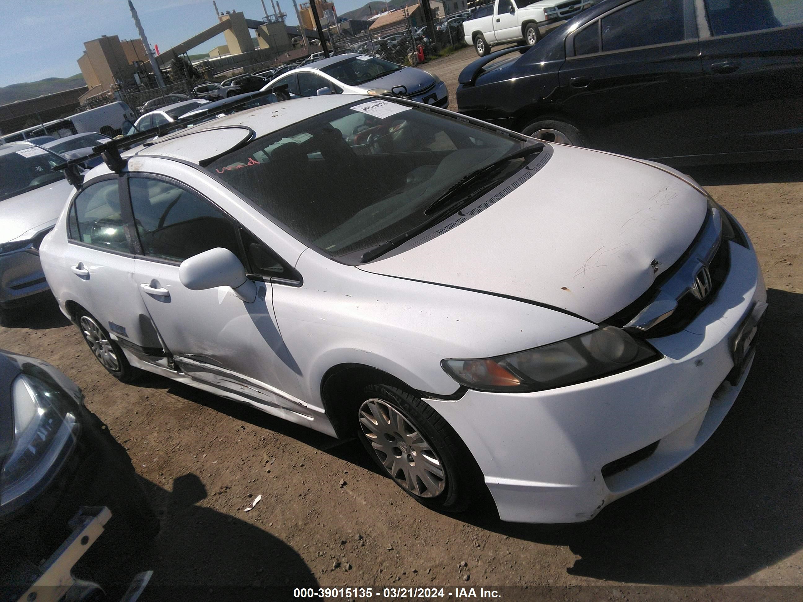 HONDA CIVIC 2009 1hgfa46509l000949