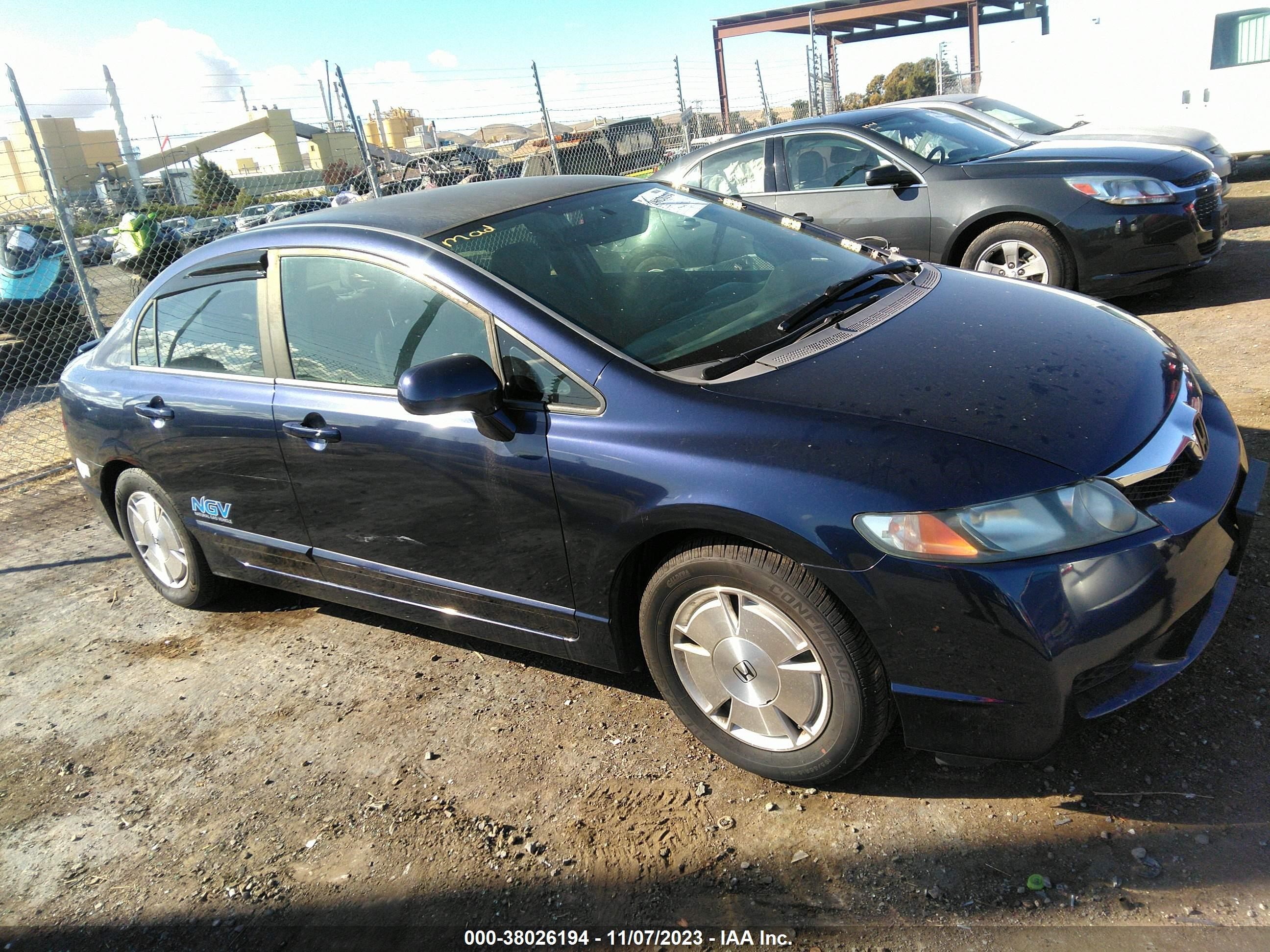 HONDA CIVIC 2009 1hgfa46529l000743