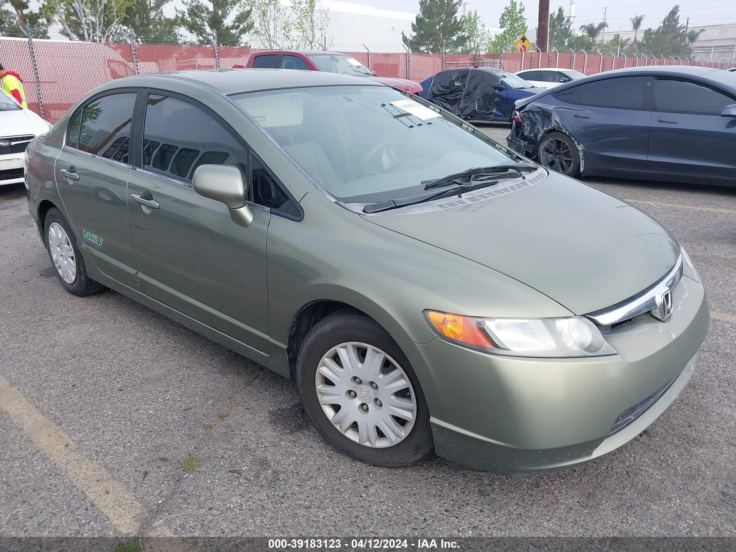 HONDA CIVIC 2008 1hgfa46548l000631