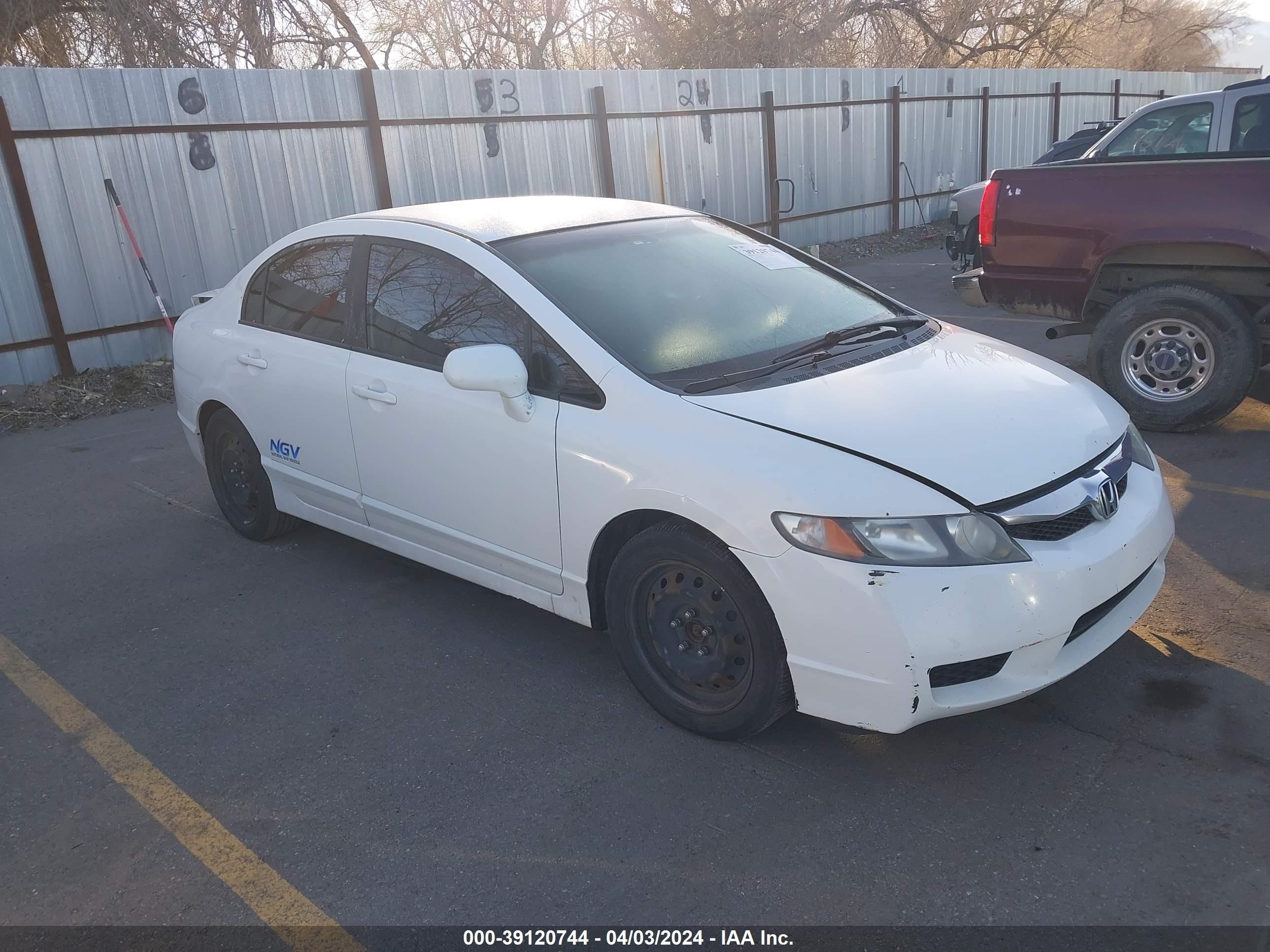 HONDA CIVIC 2009 1hgfa46589l000178