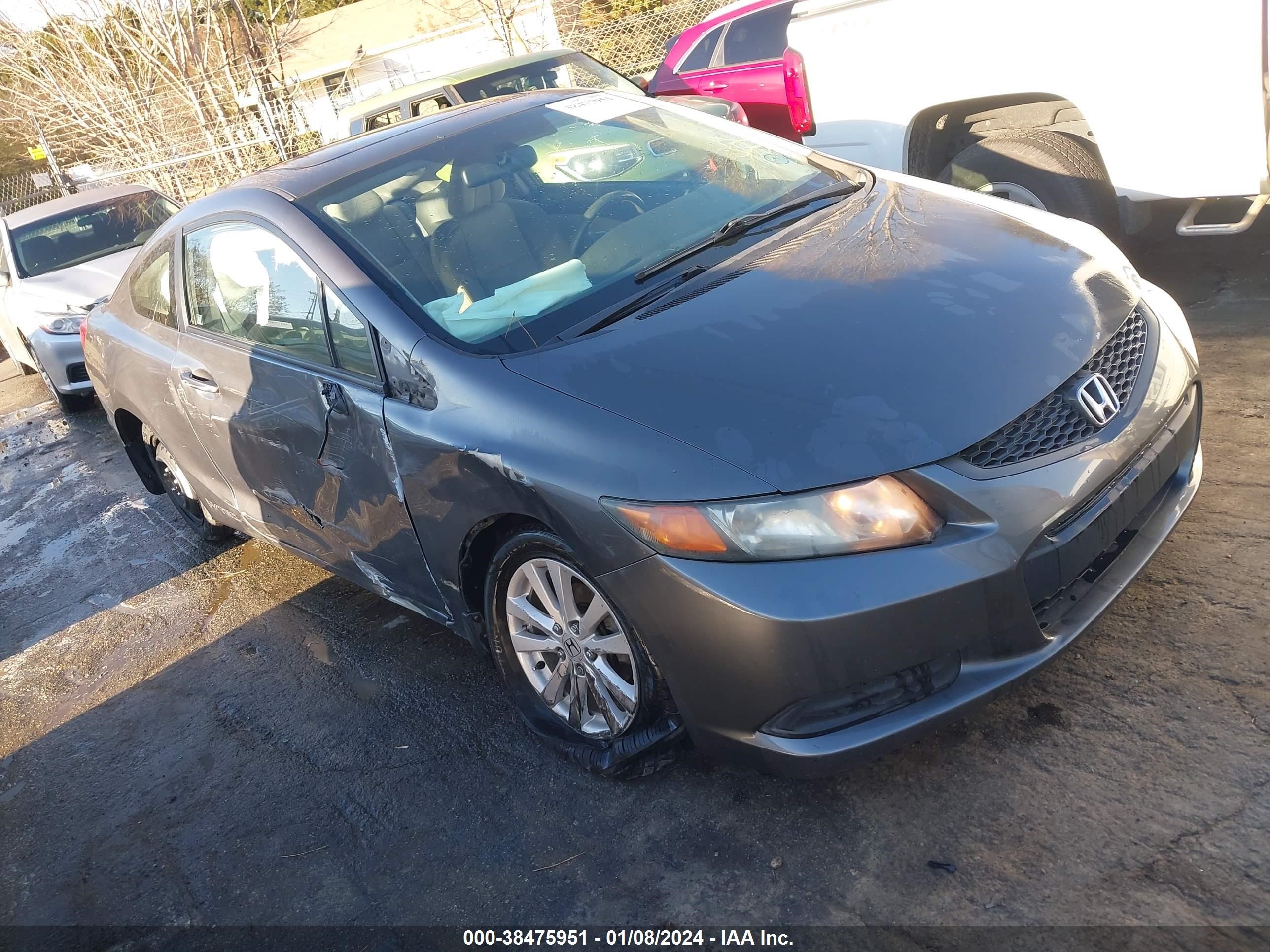 HONDA CIVIC 2012 1hgfg3b81ch562765