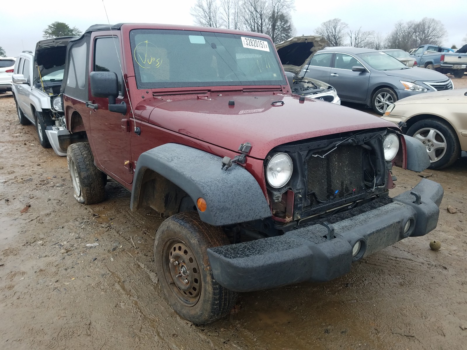 JEEP WRANGLER S 2010 1j4aa2d10al227862