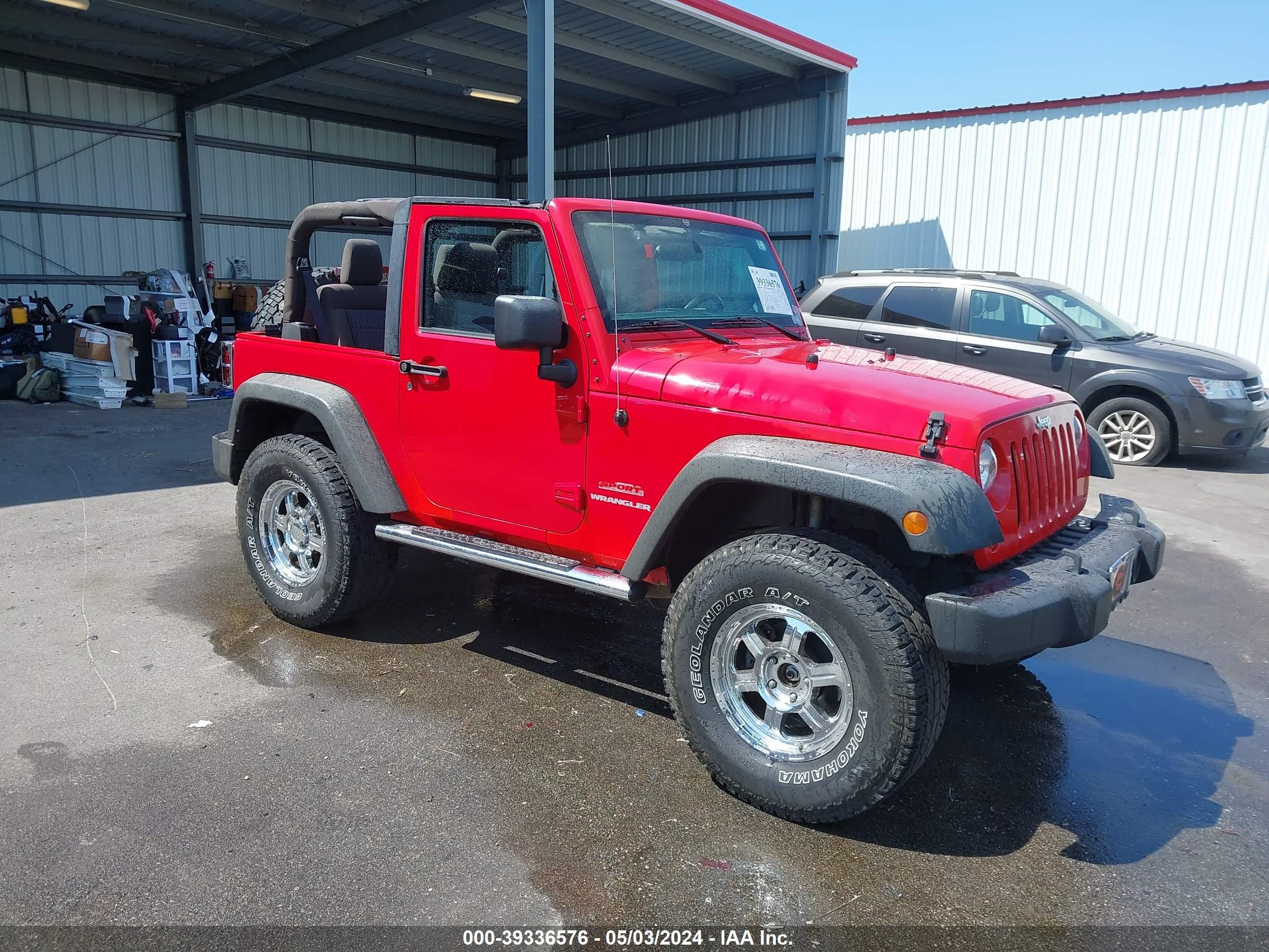 JEEP WRANGLER 2011 1j4aa2d12bl500608