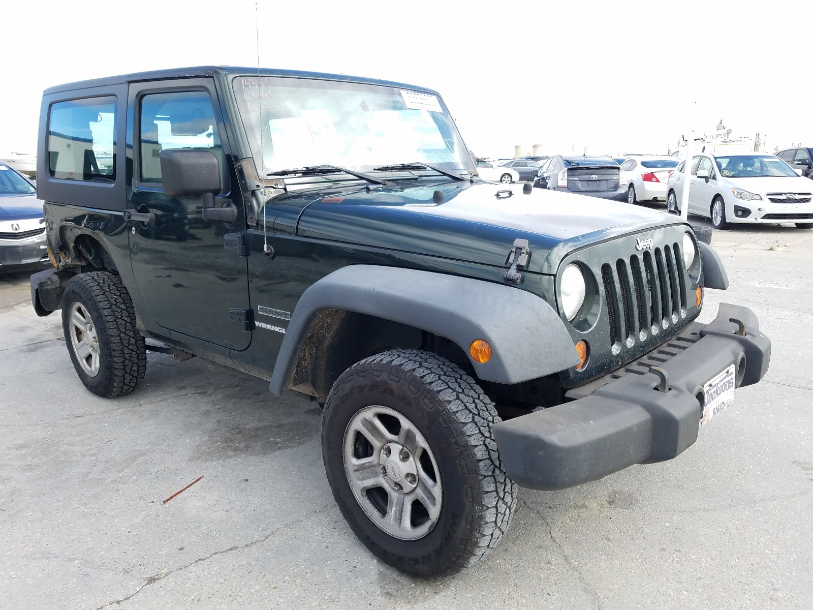 JEEP WRANGLER S 2010 1j4aa2d15al171076