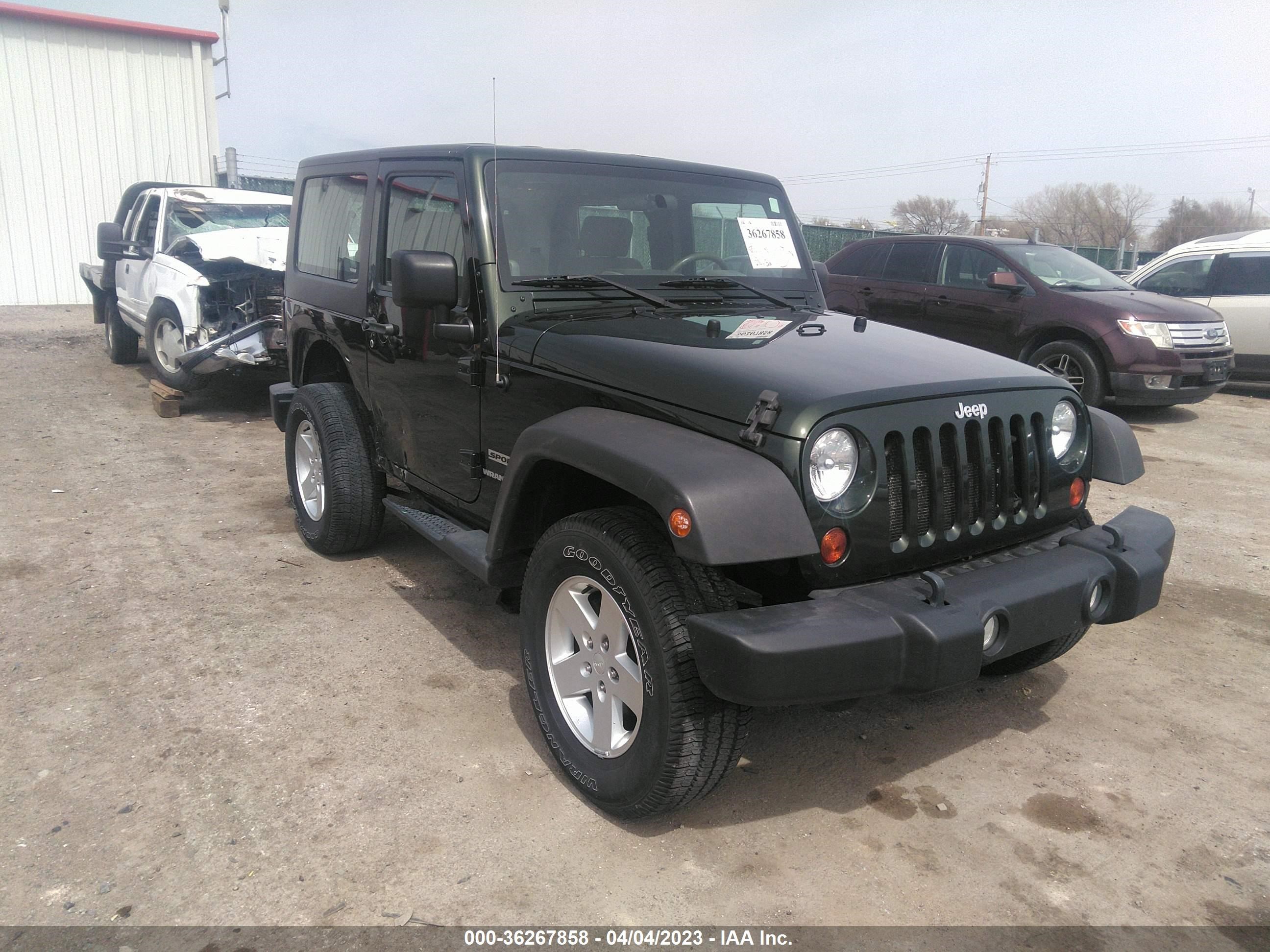 JEEP WRANGLER 2010 1j4aa2d17al140041