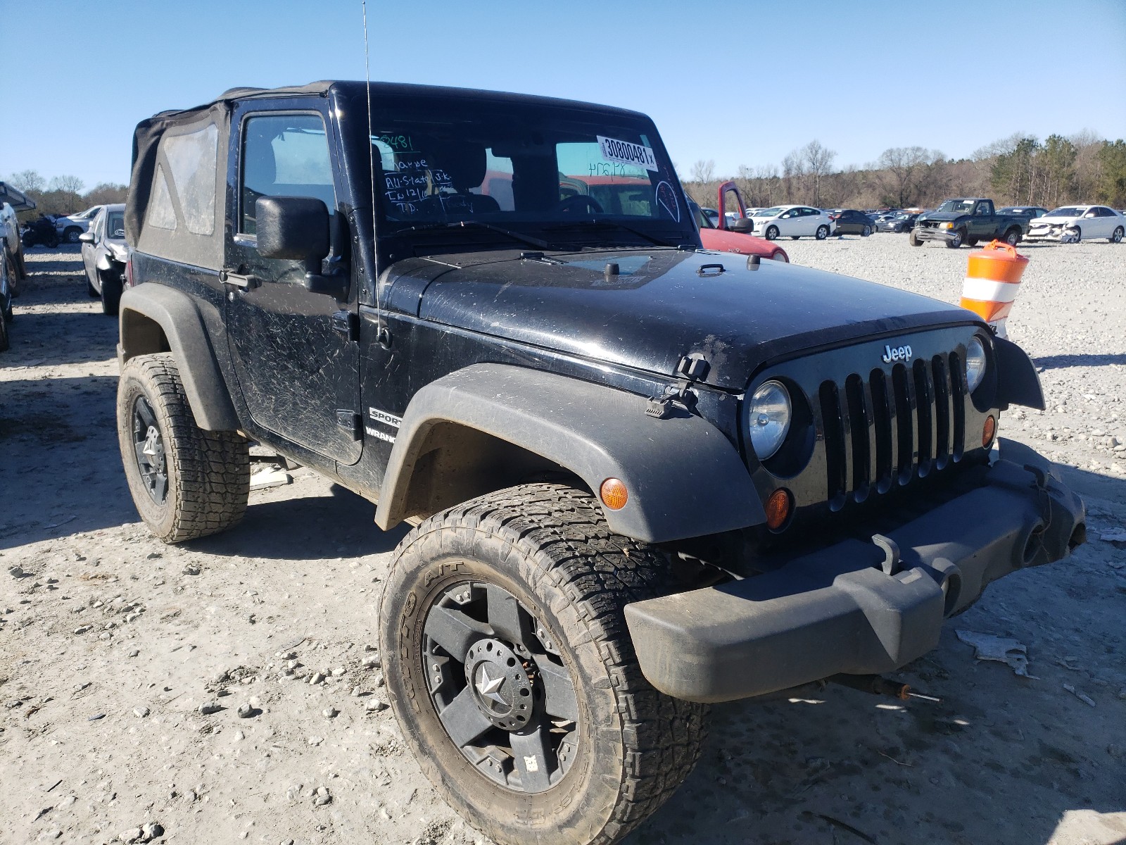 JEEP WRANGLER S 2011 1j4aa2d19bl544556