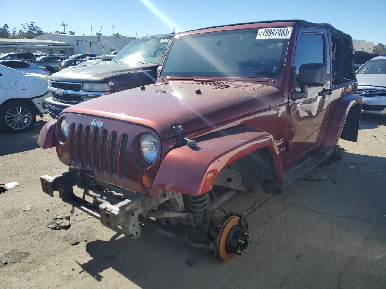 JEEP WRANGLER 2010 1j4aa5d11al131417