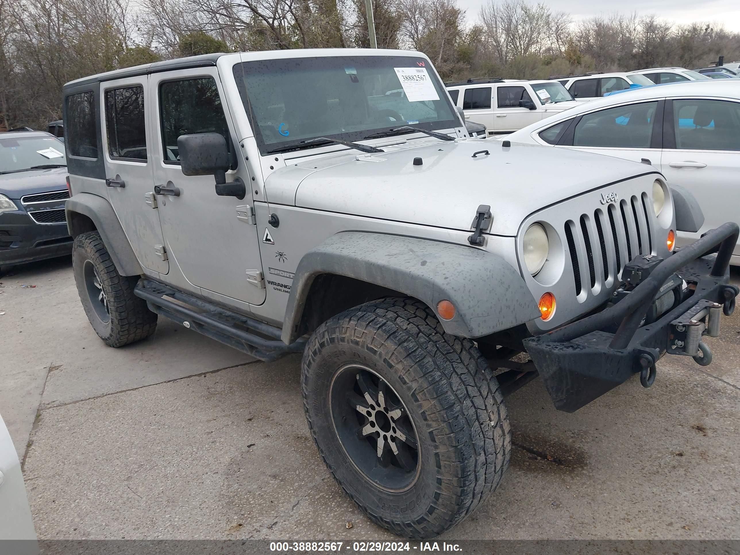 JEEP WRANGLER 2011 1j4ba3h10bl568488