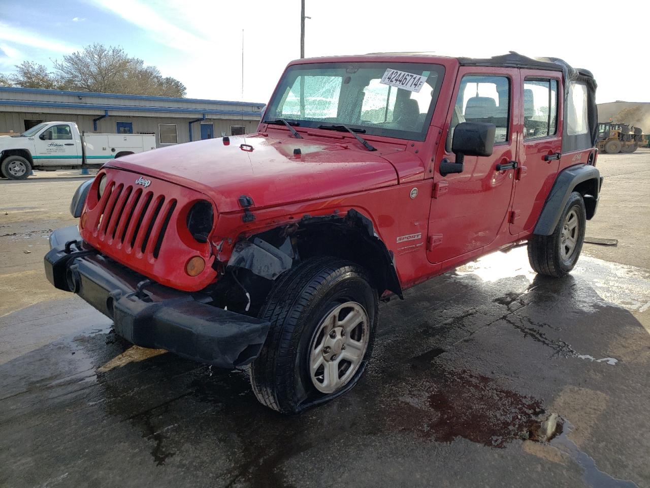 JEEP WRANGLER 2011 1j4ba3h11bl630321