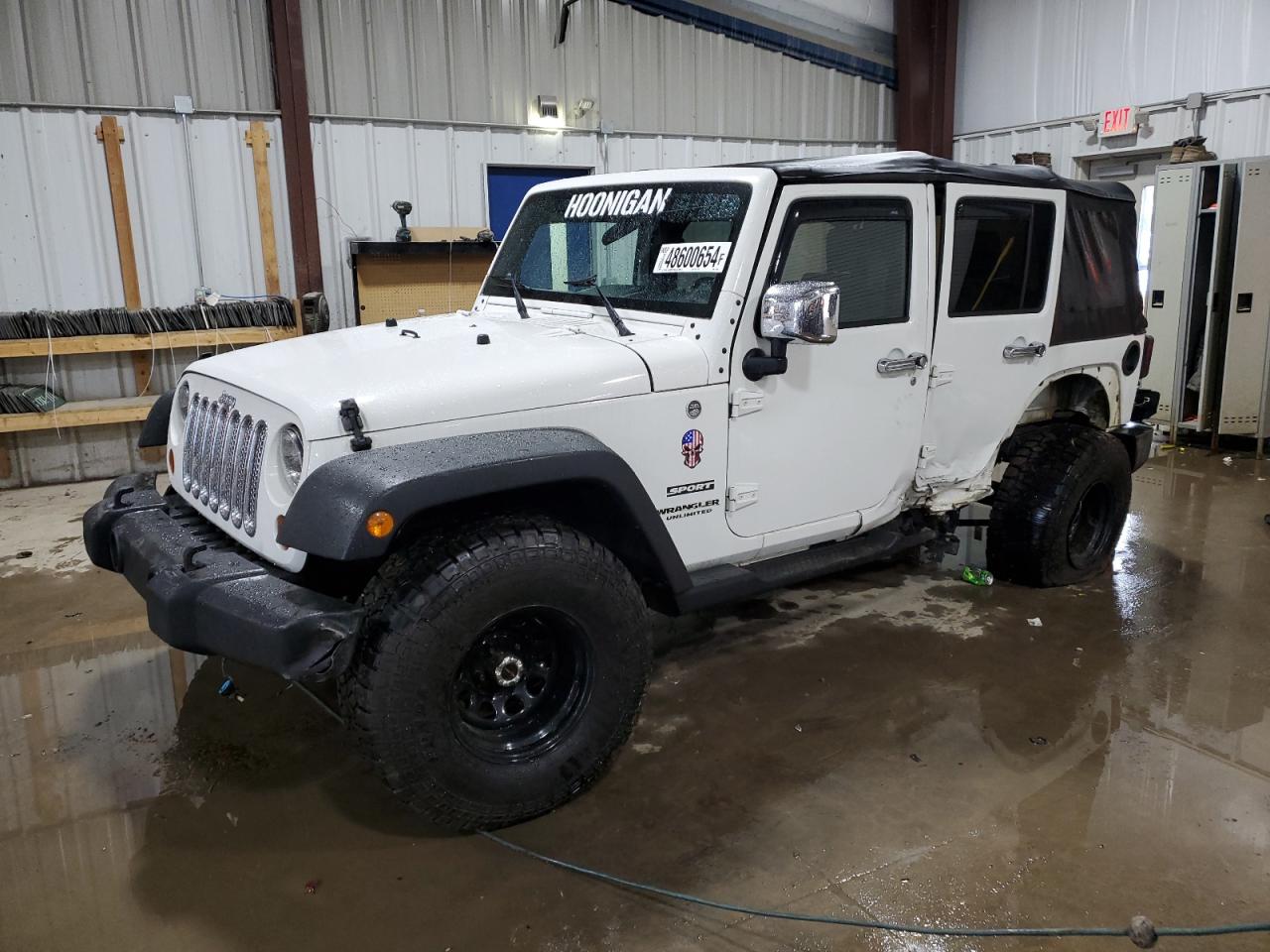 JEEP WRANGLER 2010 1j4ba3h13al136668