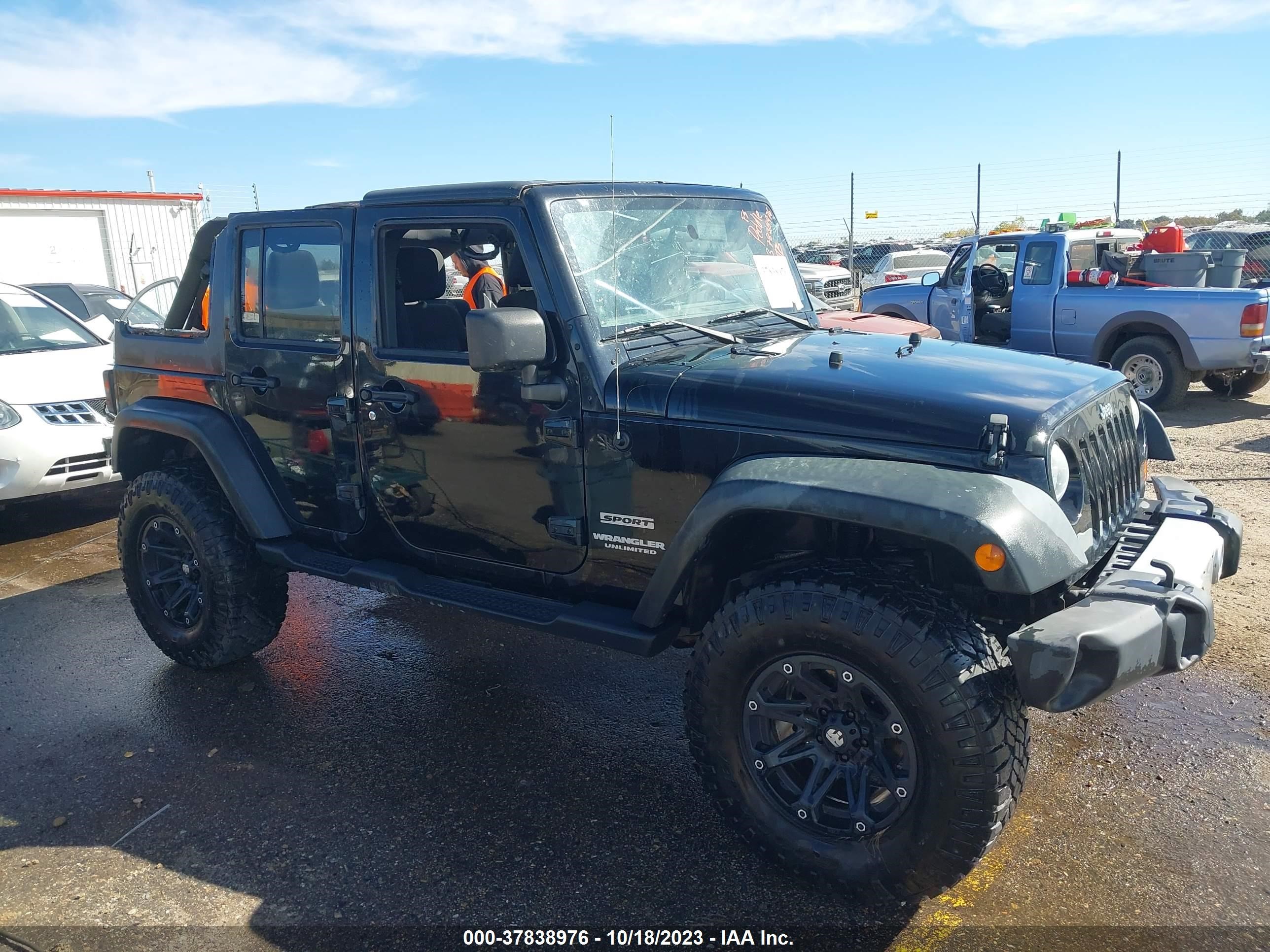 JEEP WRANGLER 2011 1j4ba3h13bl552947