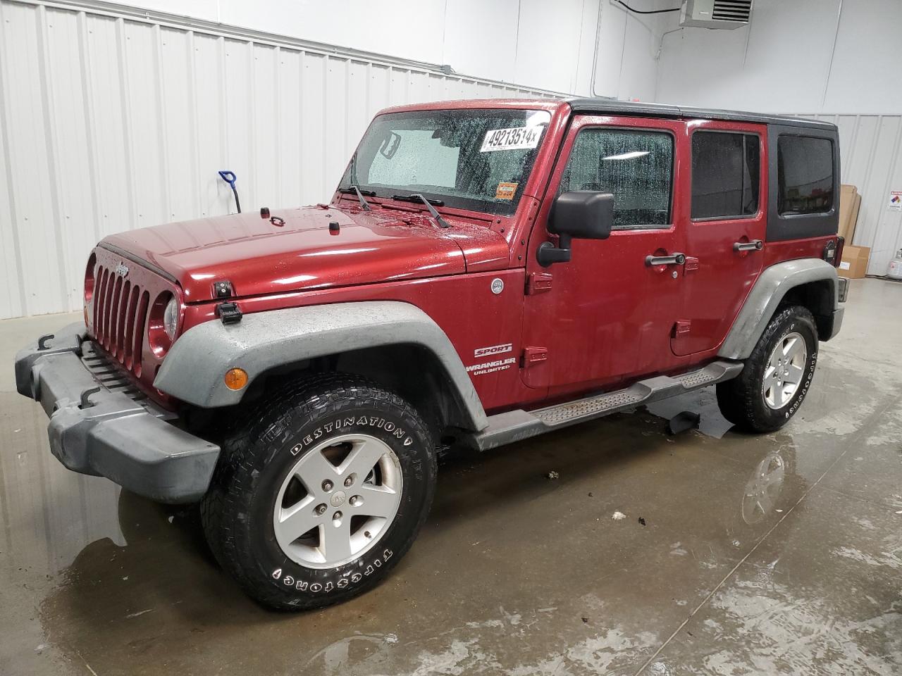 JEEP WRANGLER 2011 1j4ba3h18bl596913