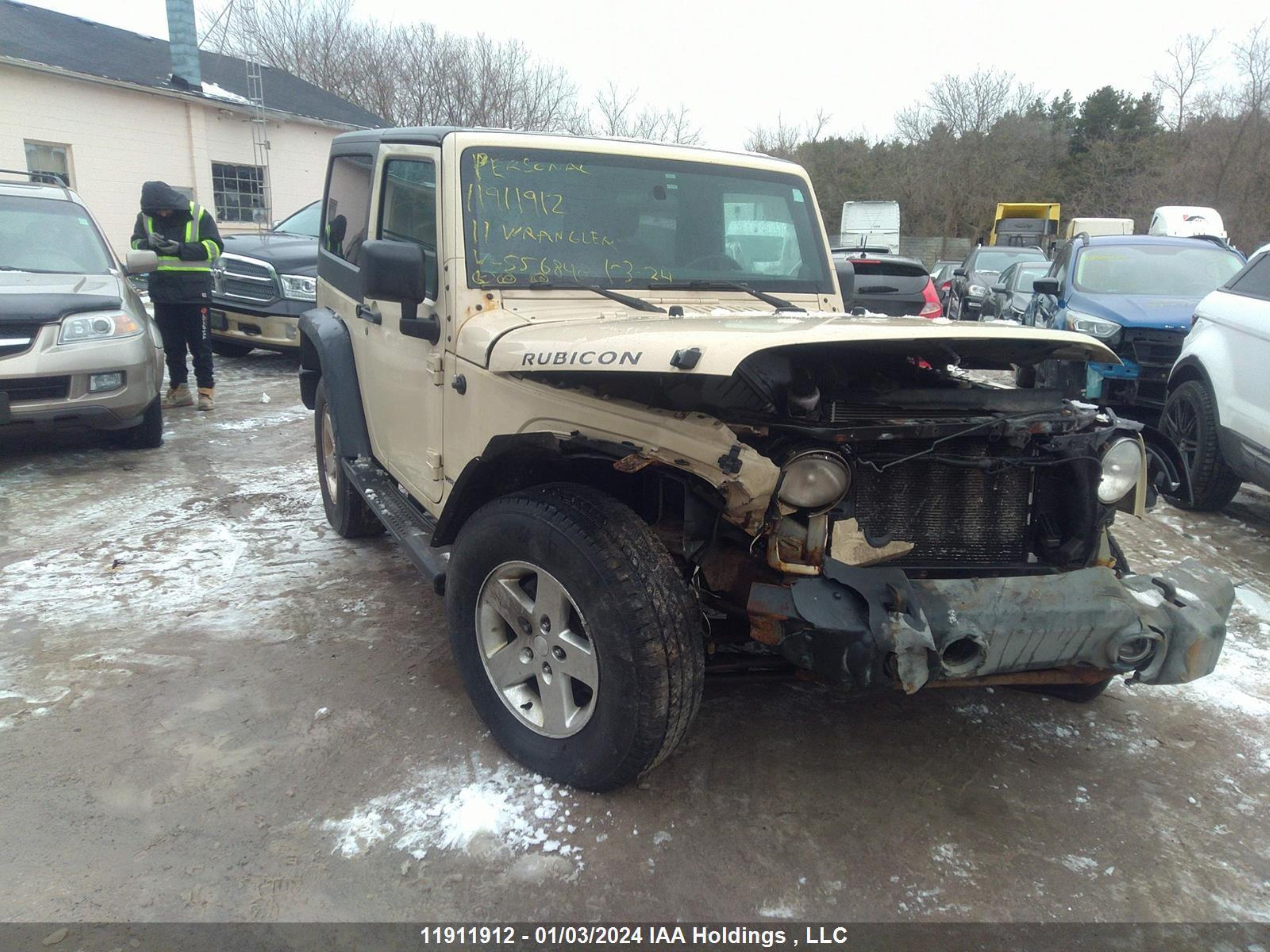 JEEP WRANGLER 2011 1j4ba6d10bl556848